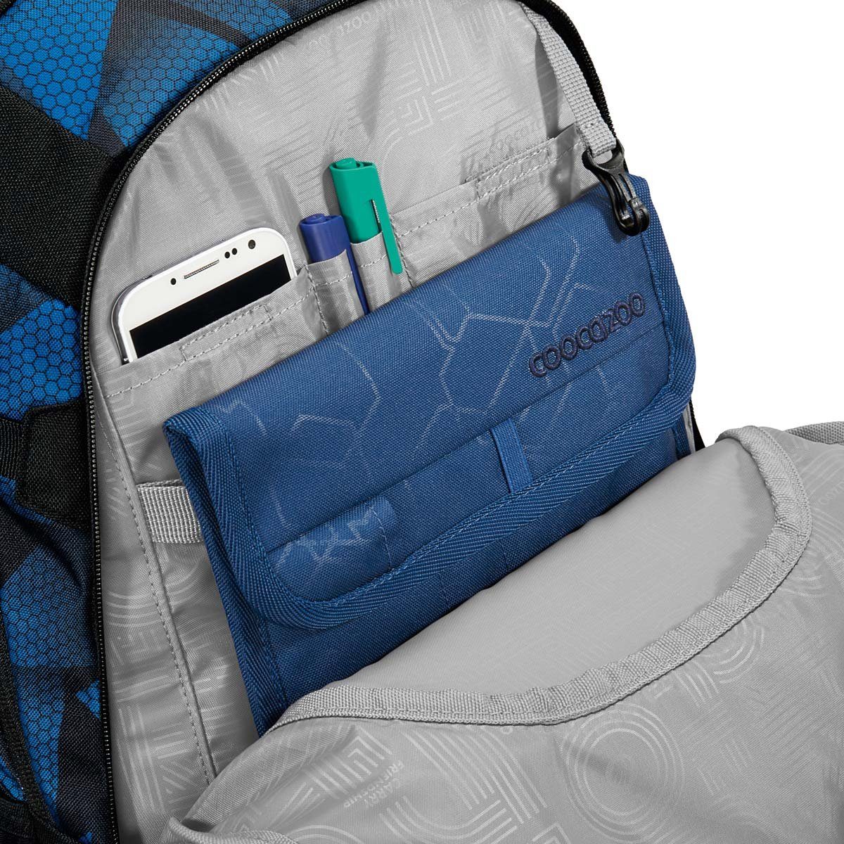 coocazoo Schulranzen Schulrucksack-Set MATE Electric Ice günstig online kaufen