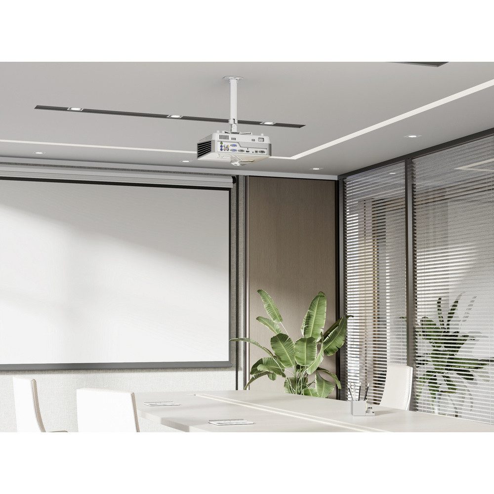 REFLECTA Beamer-Deckenhalterung Reflecta Prometheus Beamer-Deckenhalterung Deckenhalter, Drehbar, Neig