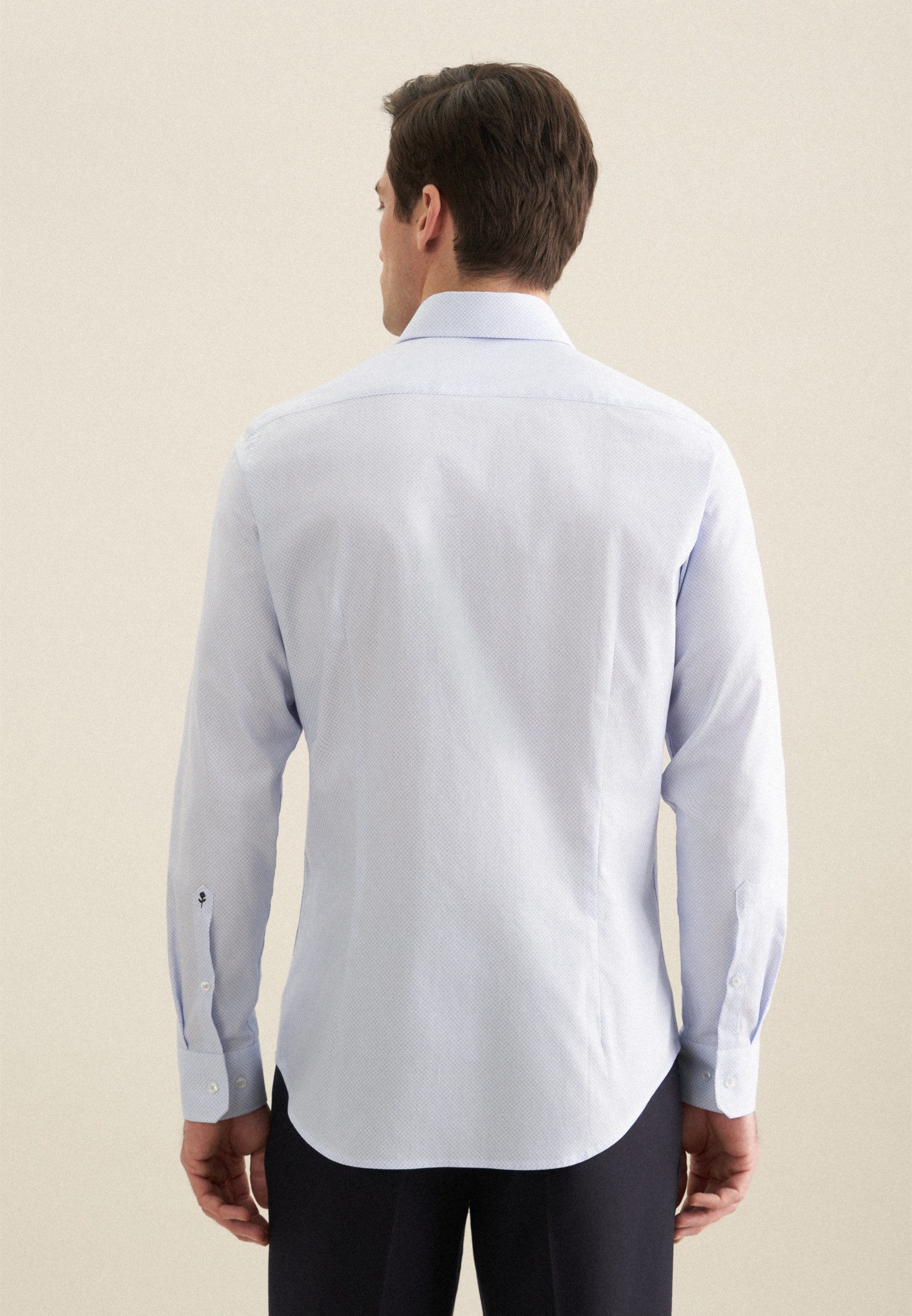 seidensticker Businesshemd Shaped Shaped Langarm Kentkragen günstig online kaufen