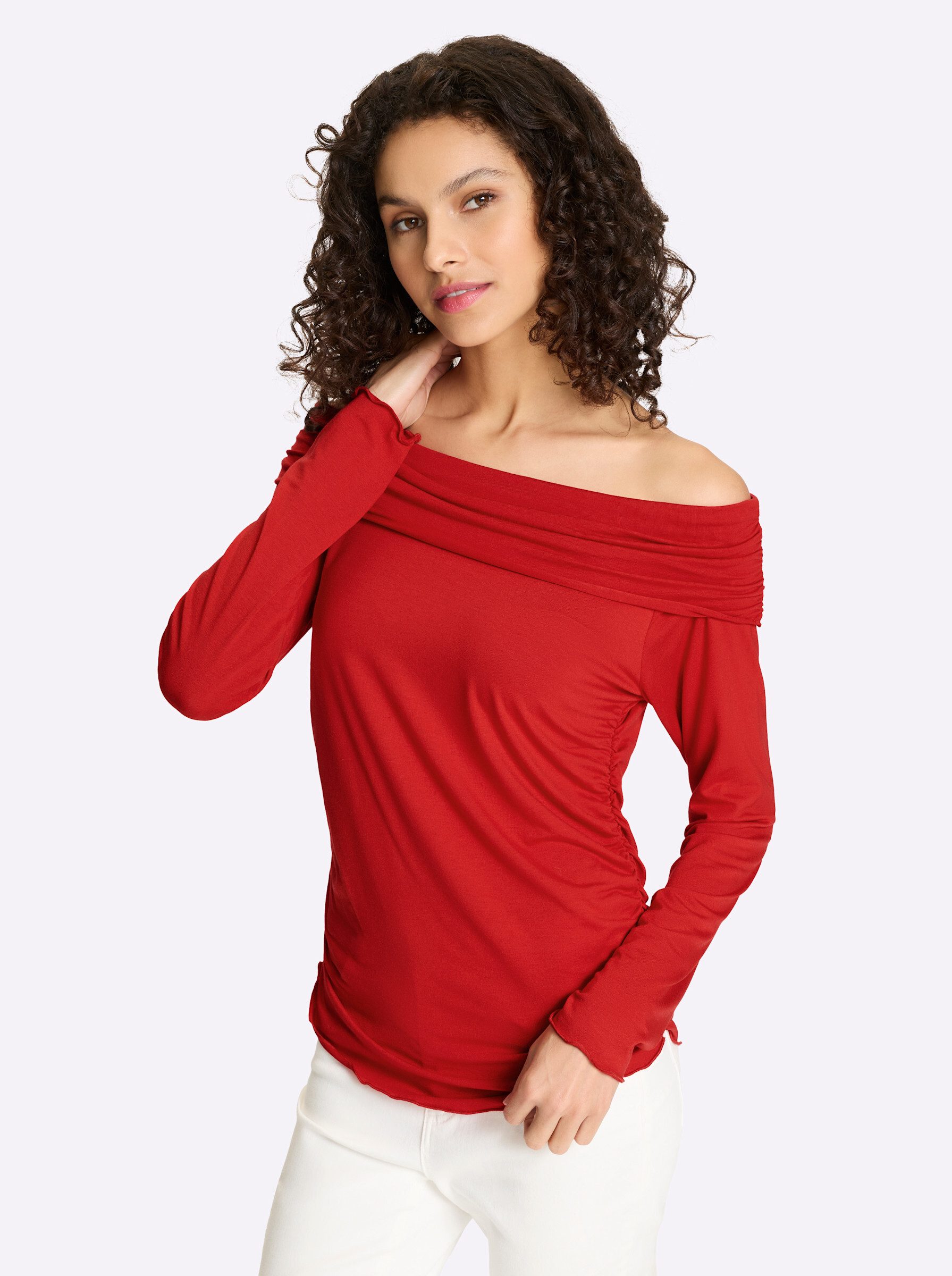 heine T-Shirt Carmenshirt . günstig online kaufen