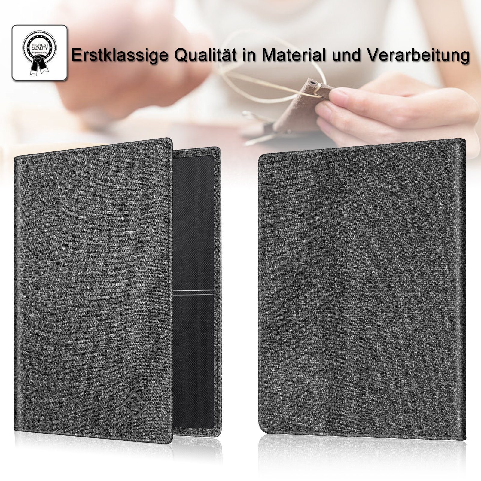 Fintie Mini Geldbörse Fahrzeugschein Hülle, Ultradünne Fahrzeugscheinetui K günstig online kaufen