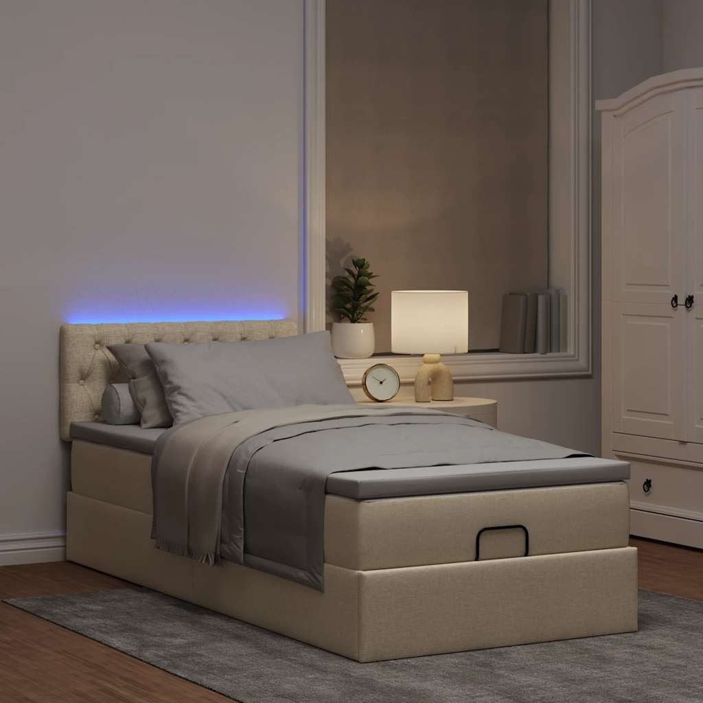 vidaXL Bett Ottoman-Bett mit Matratze & günstig online kaufen