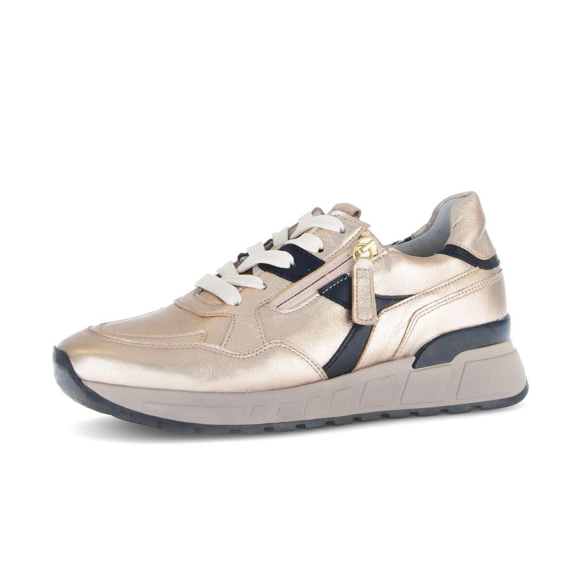 Gabor Sneaker low Materialmix Leder Sneaker günstig online kaufen
