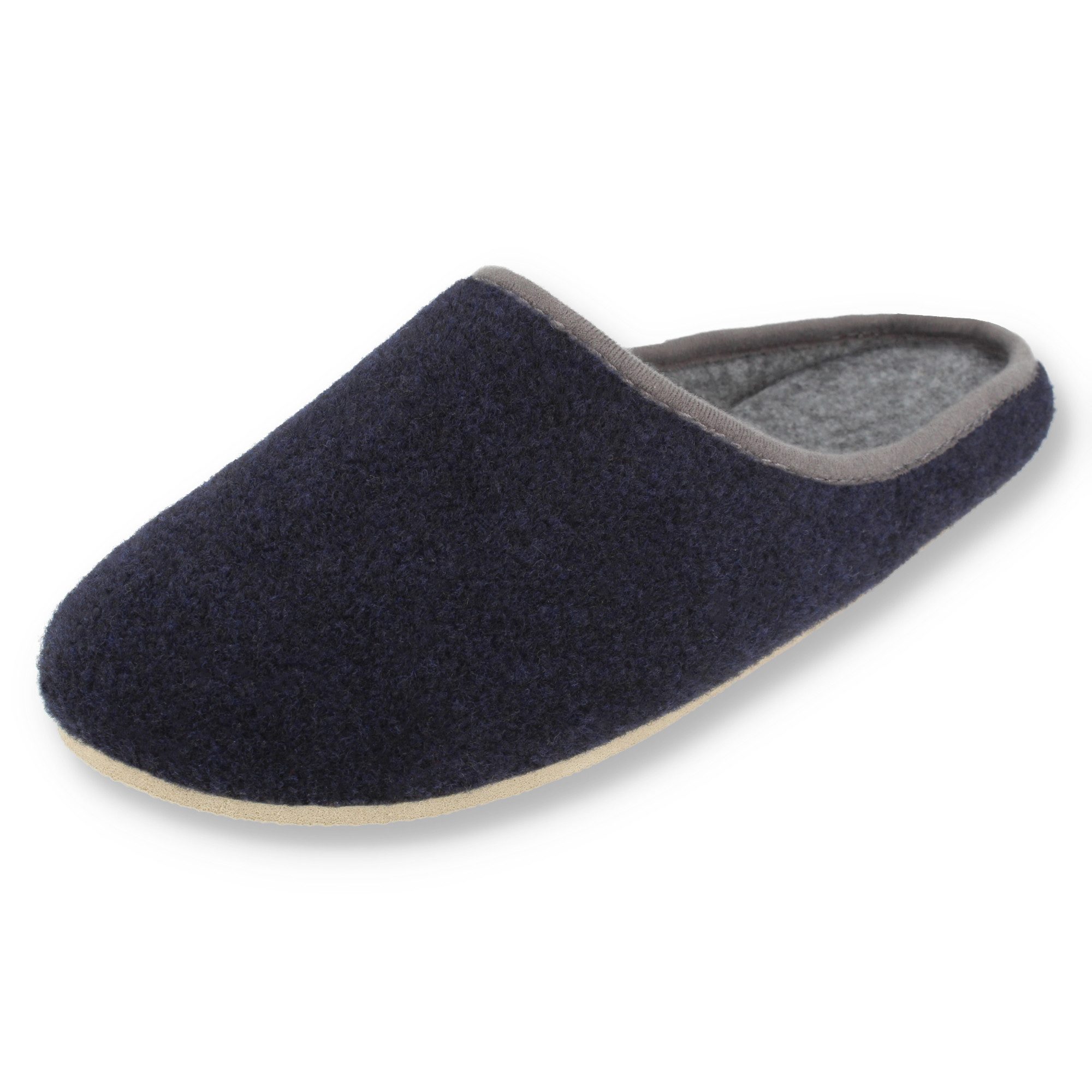 filsko Abisko Damen Herren Kinder Hausschuh Filzpantoffeln, Leichtgewicht, Gästehausschuhe, Slip-On, Gummisohle