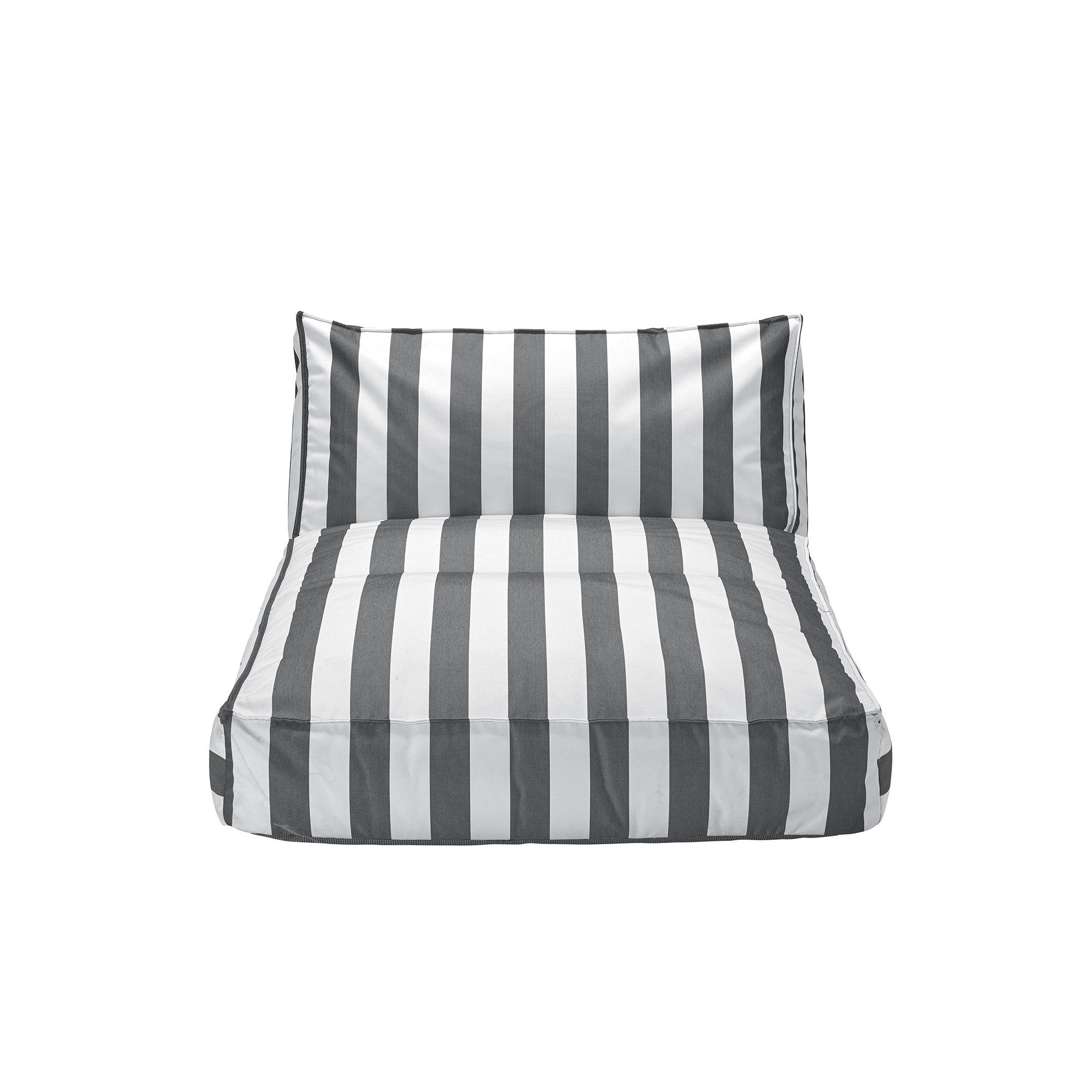 blomus Gartenliege -STAY- Outdoor-Bett Streifen 120x190cm: Urlaubsgefühle im Außenbereich, 1 St., Outdoor, Bett, Garten, Terrasse, Komfort, robust, pflegeleicht, wetterfest