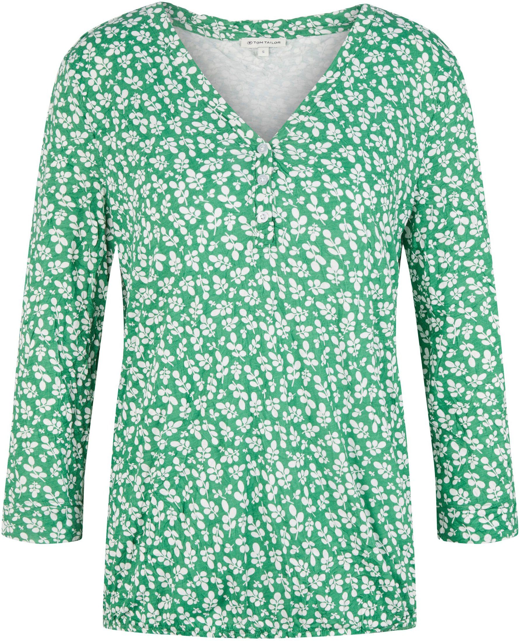green flor TOM TAILOR T-Shirt