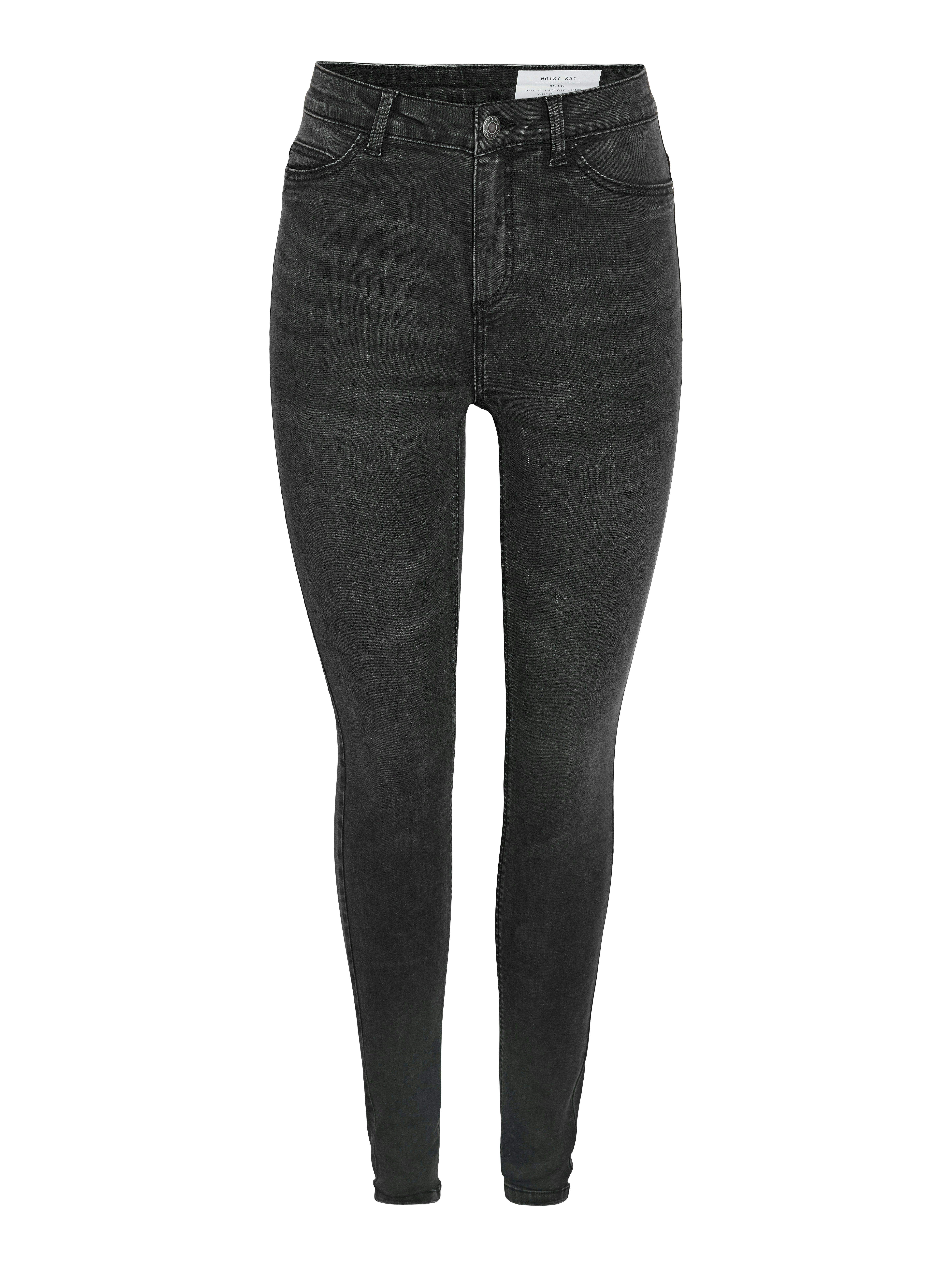 High-waist-Jeans NMCALLIE HW SKINNY JEAN VI481BL FWD NOOS