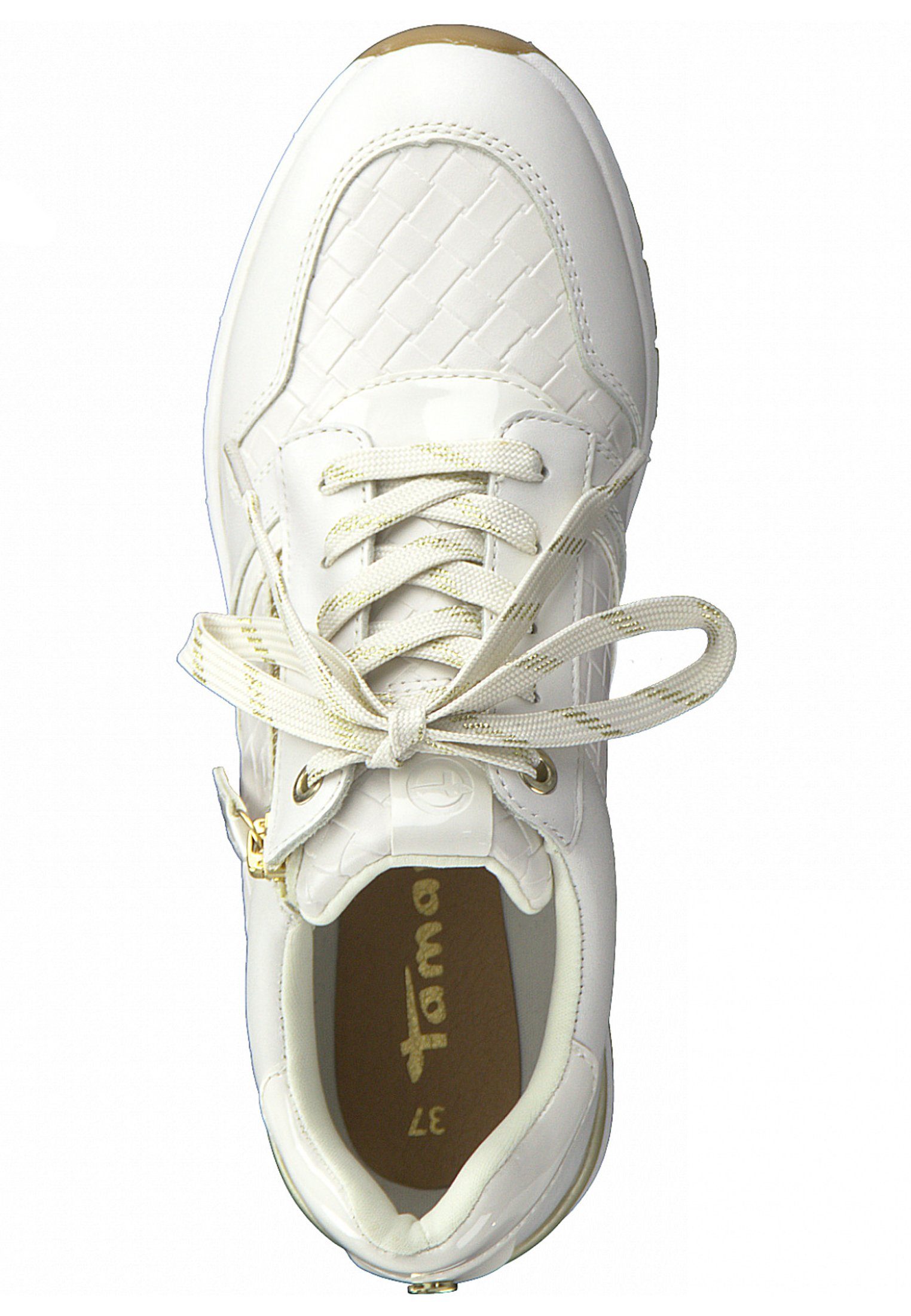 Tamaris 103 White WHITE (21203431) LEA/STRU 1-23702-28 LEA/STRU Sneaker