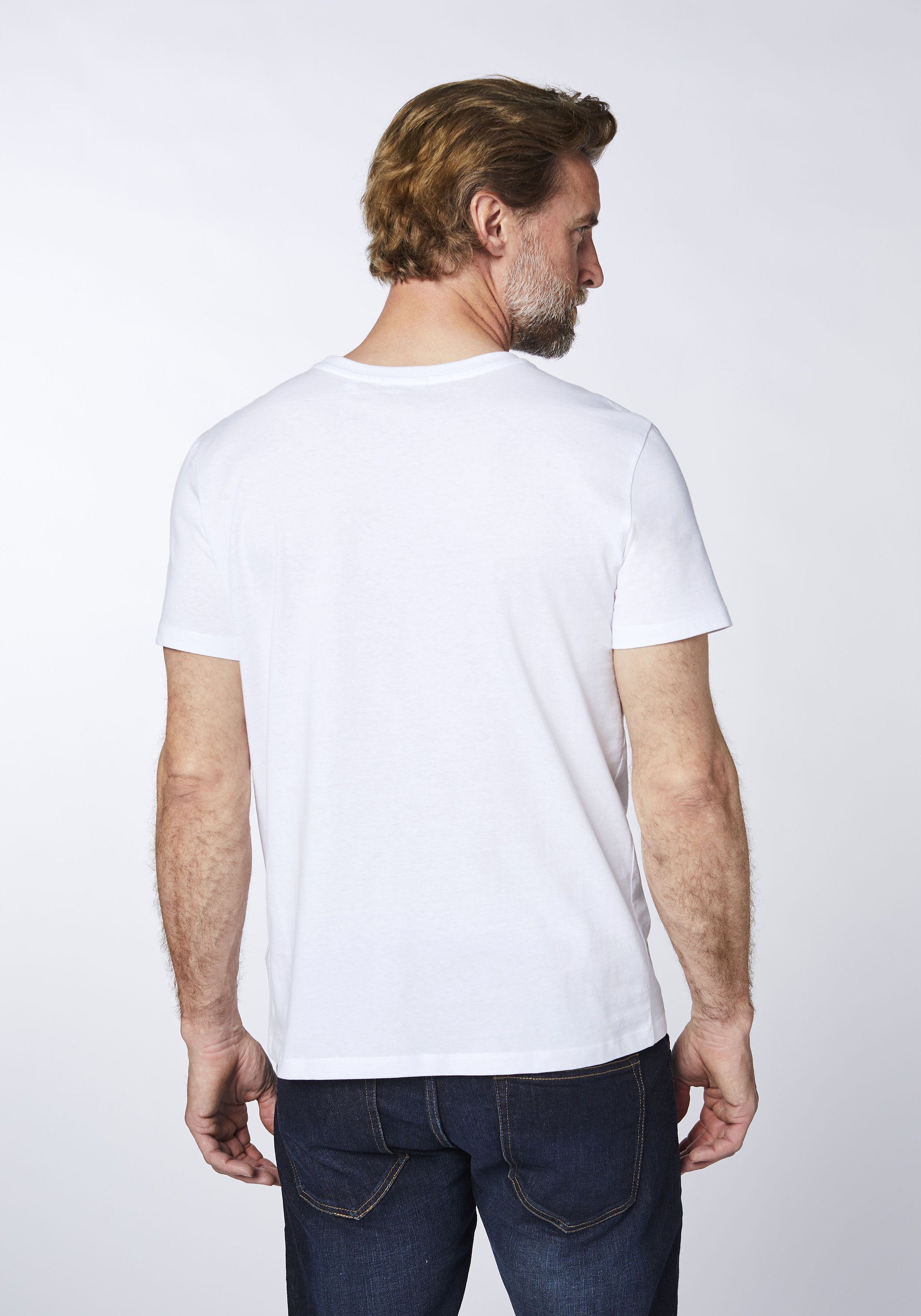 Herren Shirts COLORADO DENIM Print-Shirt Men, T-Shirt, Regular Fit, GOTS (1-tlg)
