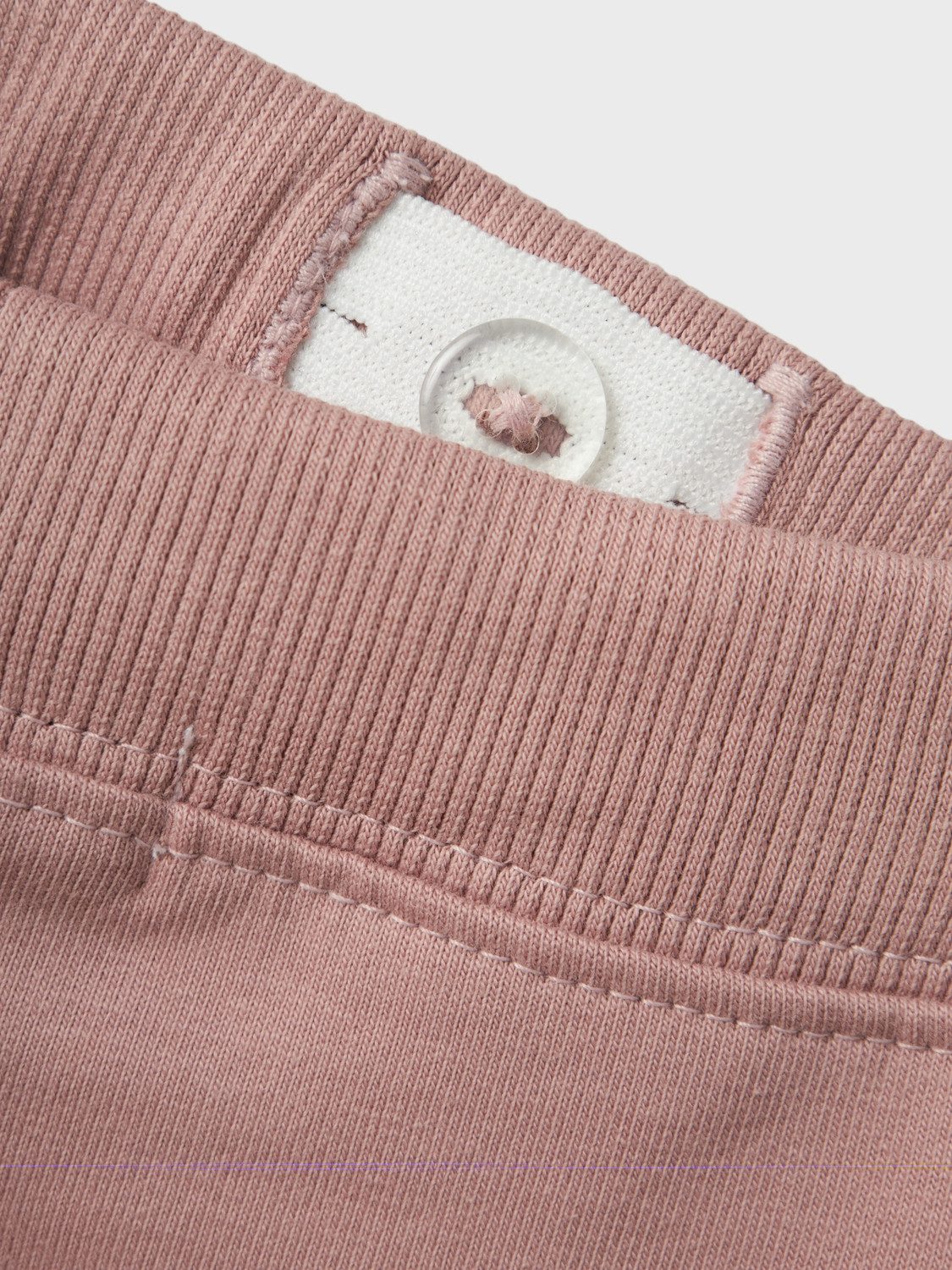 Name It Sweathose NBNTAKKI für Mädchen und Jungen mit Kordelzug unifarben, casual, regular fit, Baumwollmischung, Sweatware