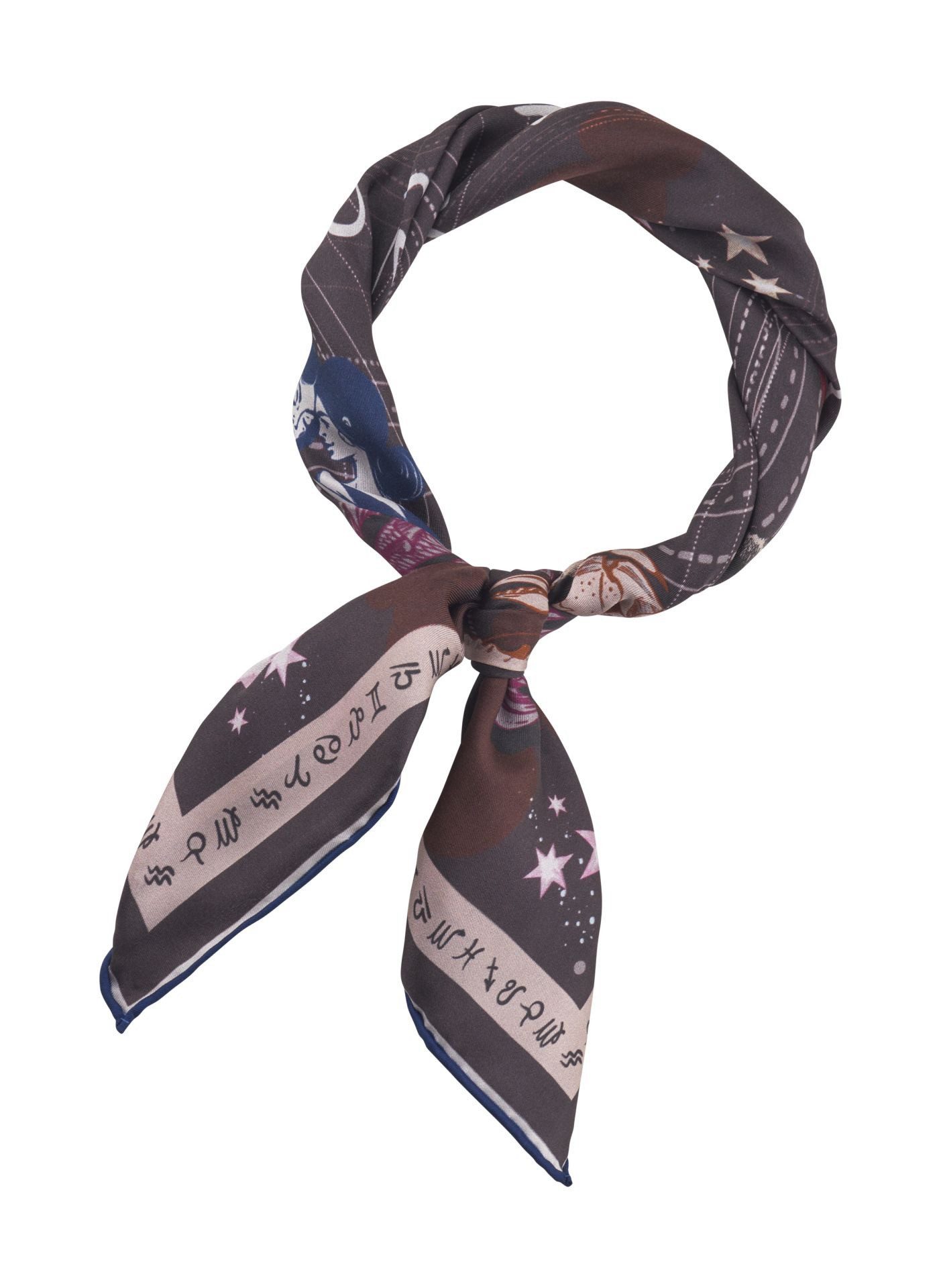 Codello Seidentuch Codello Nickituch aus reiner Seide mit Horoskop-Motiven, günstig online kaufen