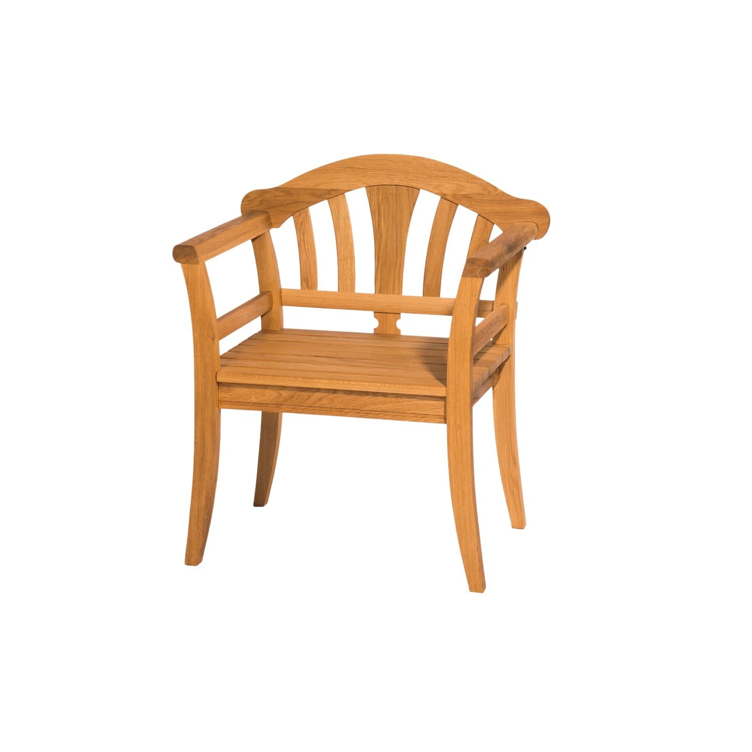 Wilk Sessel "Usedom" im Landhausstil (Eichenholz massiv geölt)