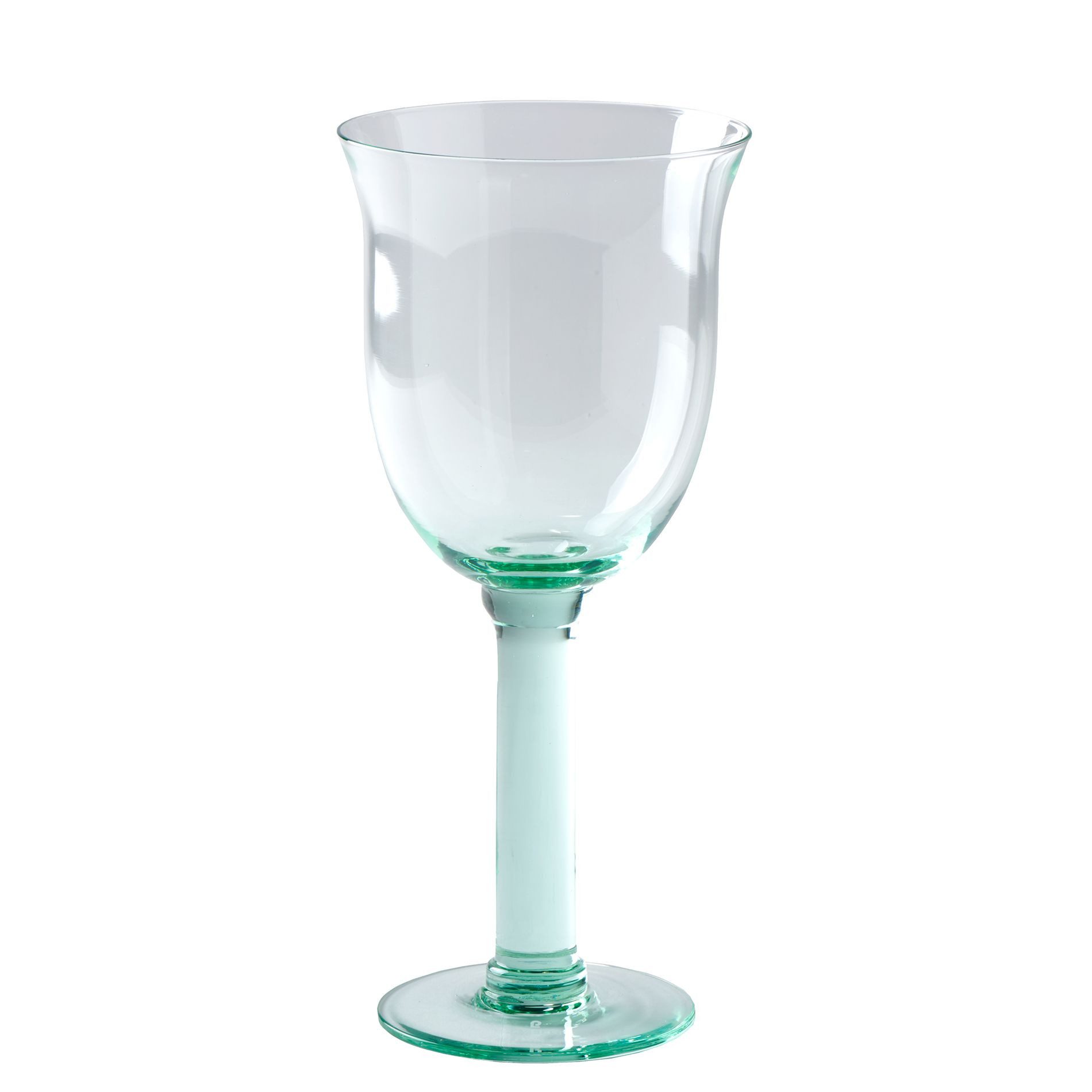 Glas Corsica Wasser Bistroglas grün, H 24 cm, D 11 c
