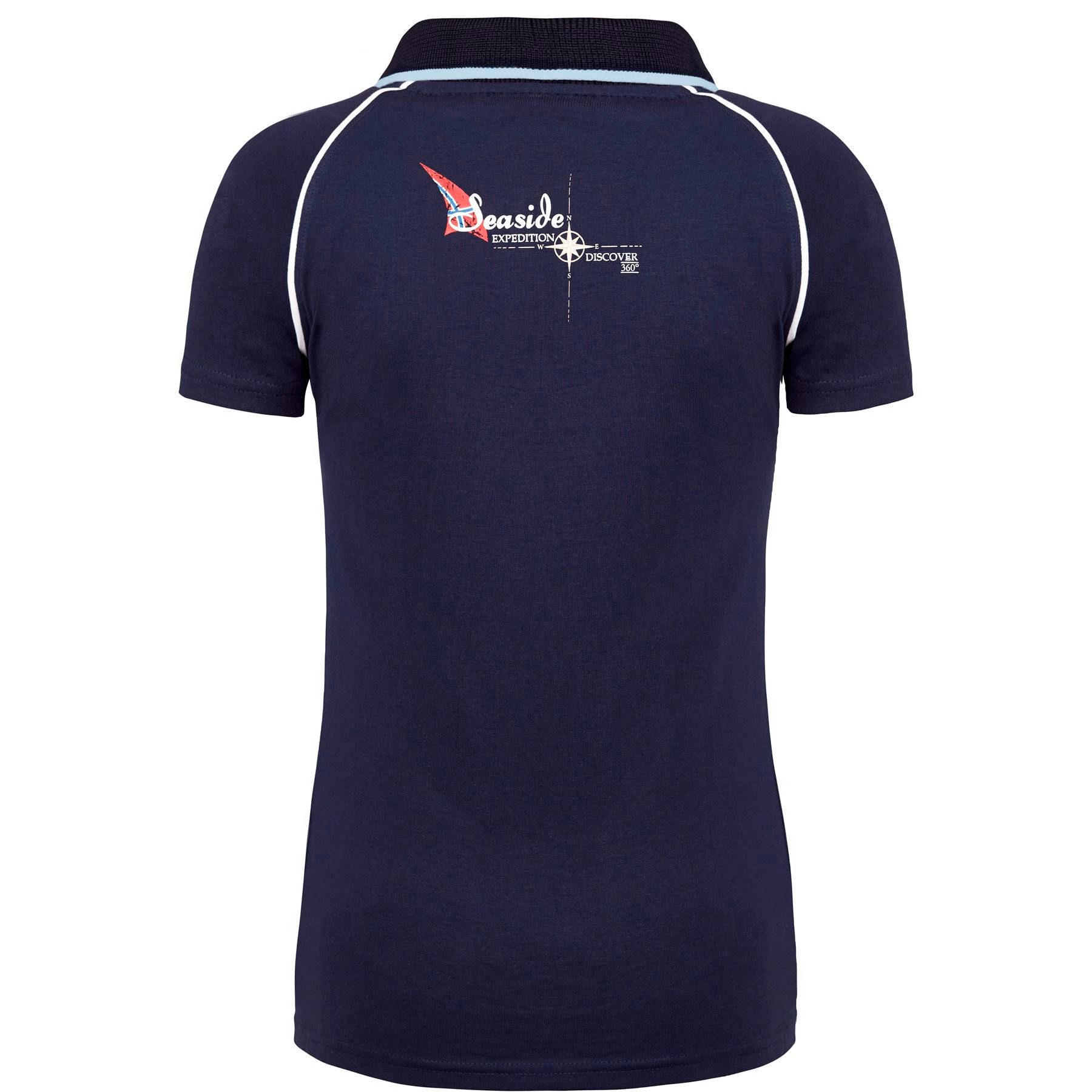 Nebulus Poloshirt OCEANS, P1102 - Damen, navy, L/40