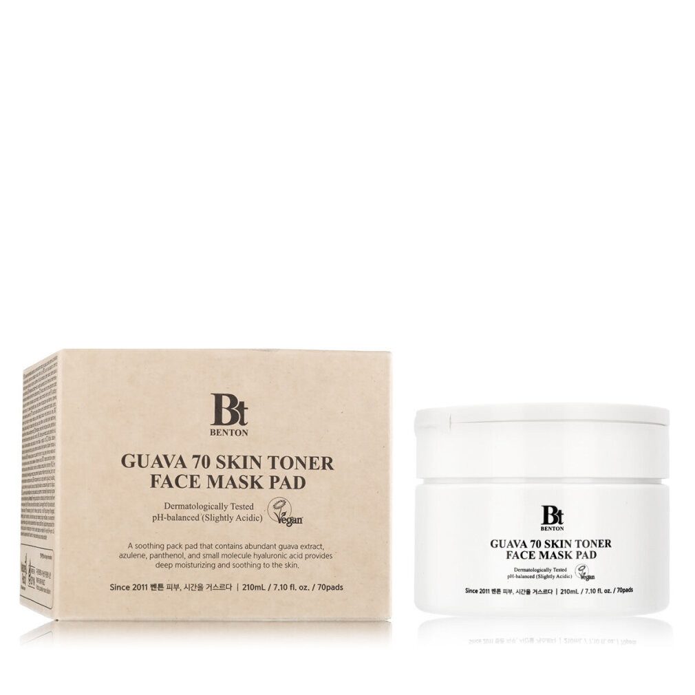 Benton Gesichtsmaske Guave 70 Hauttoner Gesichtsmaske Pad 70 Blatt 210 ml