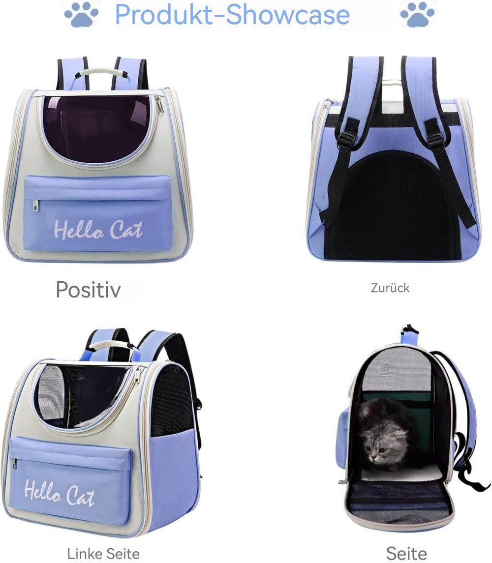PFCTART Freizeitrucksack Faltbare Haustiertragetasche Hunde-Rucksack (Geeig günstig online kaufen