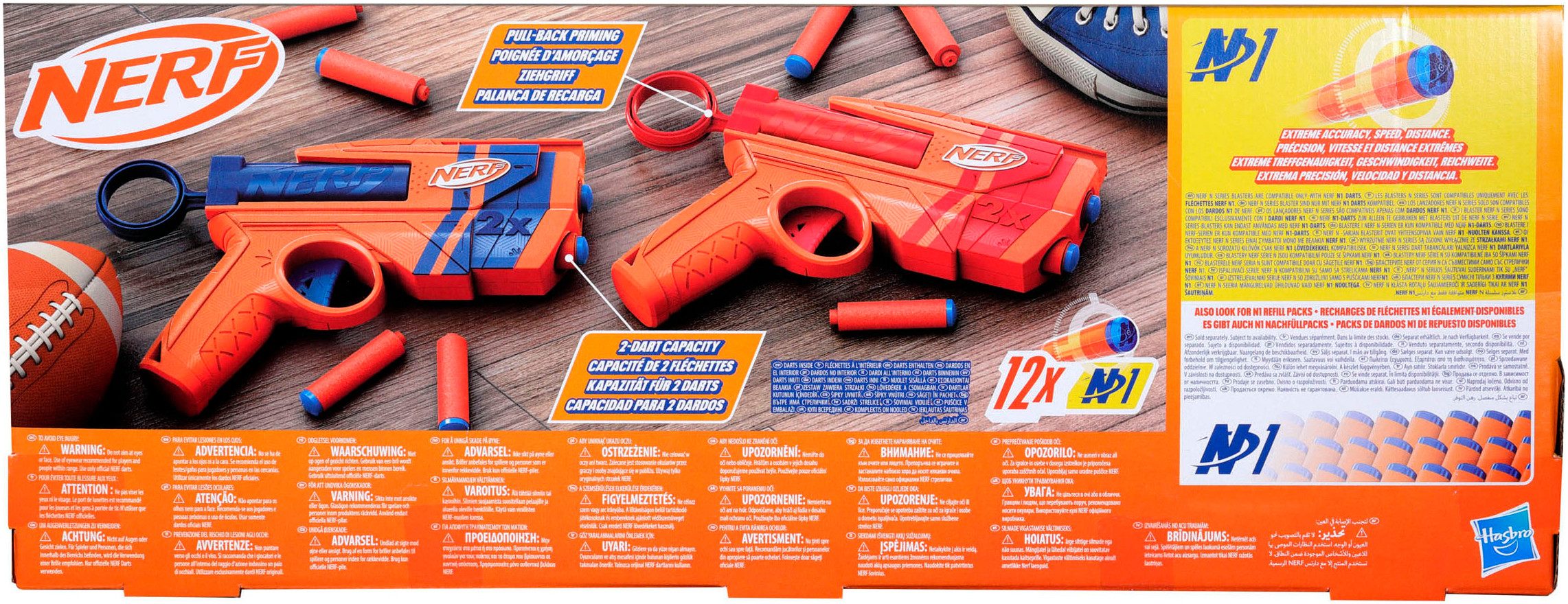 Hasbro Blaster Nerf N Series Duo Pack