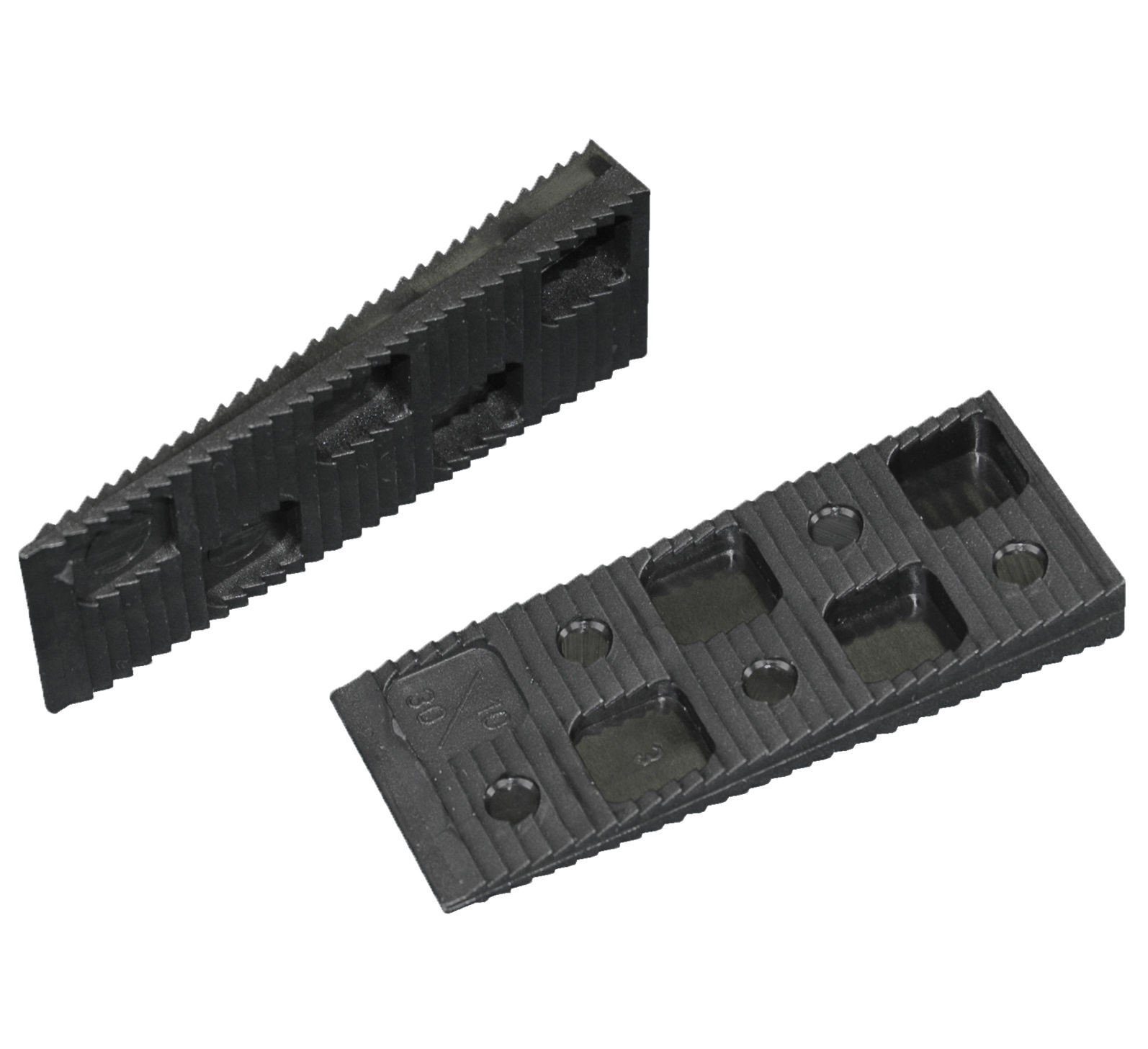 Silisto Montagekeil SILISTO Montagekeile Kunststoff 95x45x10 mm - 200 Stück, (95 x 45 x 14 mm, 200-St)