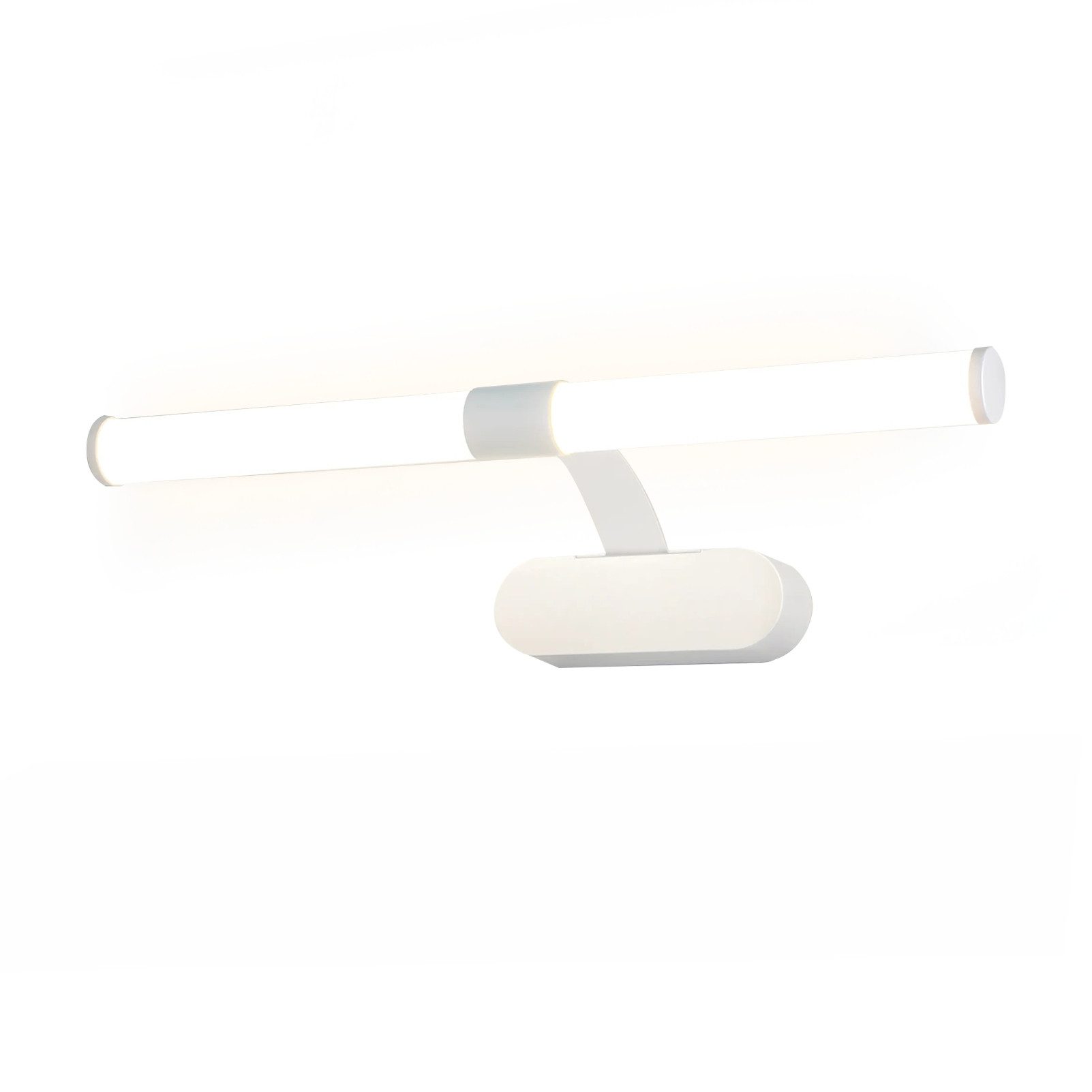 Nettlife LED Spiegelleuchte Spiegellampe Schwarz 4000K, LED fest integriert, Neutralweiß, für Küche schrank Keller