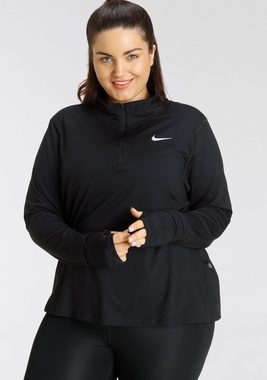 Nike Laufshirt Element Women's 1/-Zip Running Top (Plus Size)