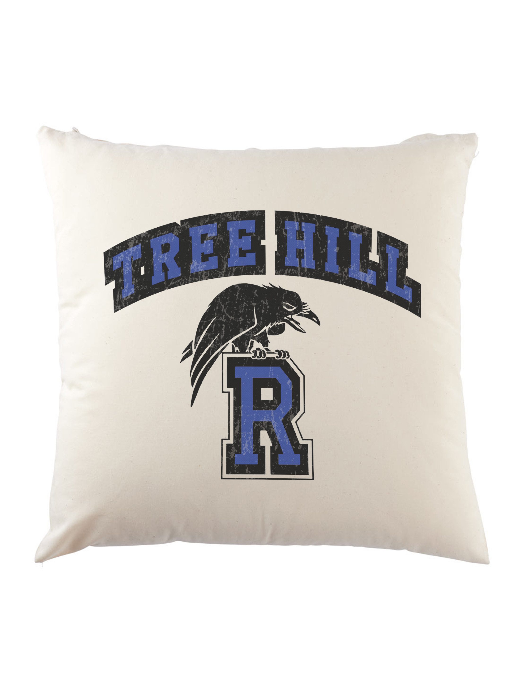 Dekokissen R Team Dekokissen Ravens High School One Tree Hill Schule Sign