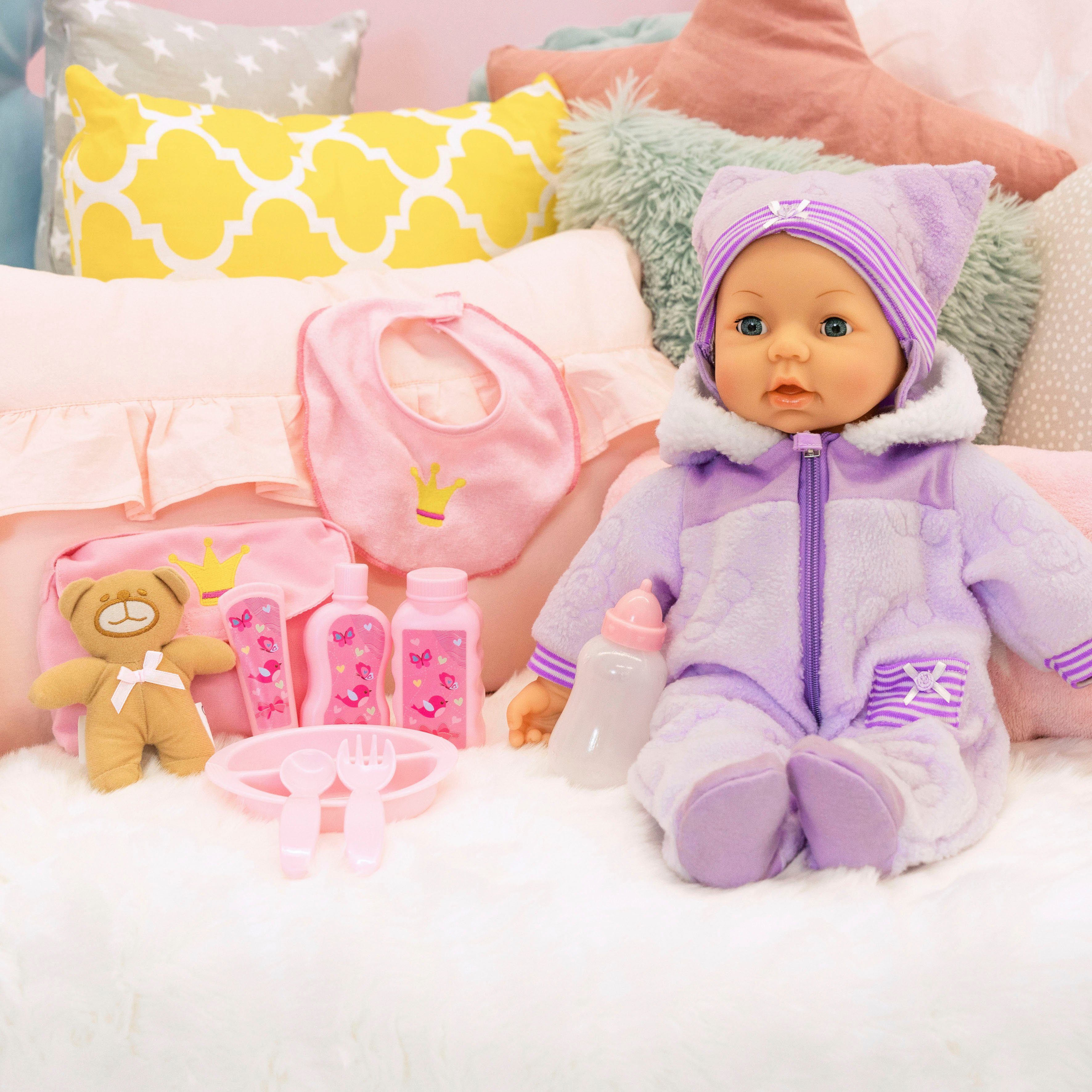 Bayer Babypuppe Piccolina Magic Eyes, mit Funktion und Zubehör günstig online kaufen