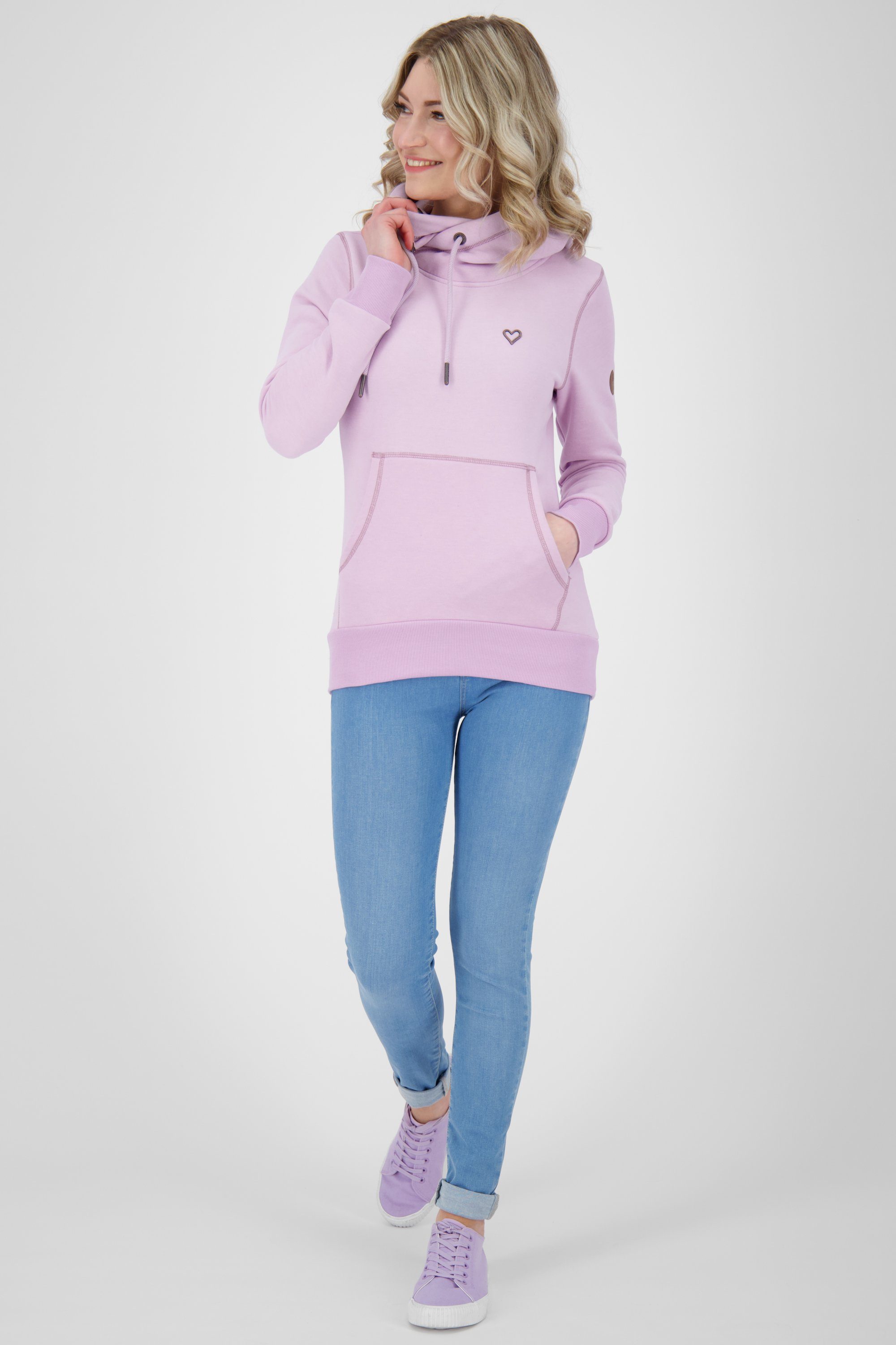 Kapuzensweatshirt, Sweat A SarahAK Sweatshirt lavender Alife Damen Kickin & Kapuzensweatshirt