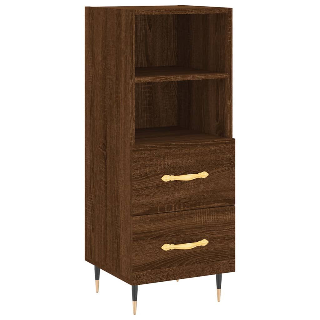 vidaXL Sideboard Sideboard Braun Eichen-Optik 34,5x34x90 günstig online kaufen