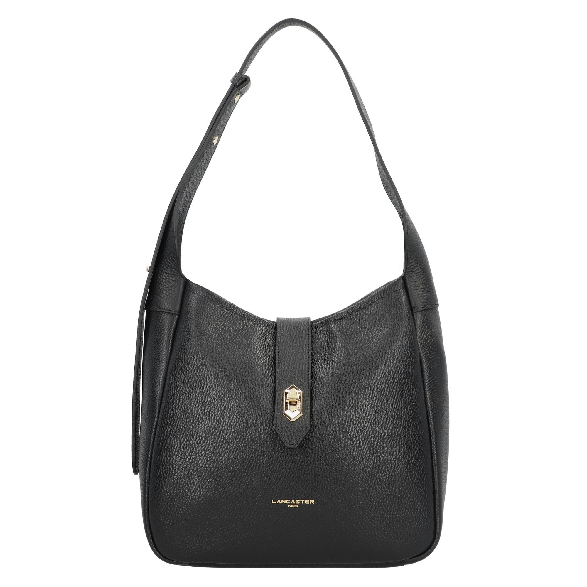 LANCASTER Schultertasche Double, Leder