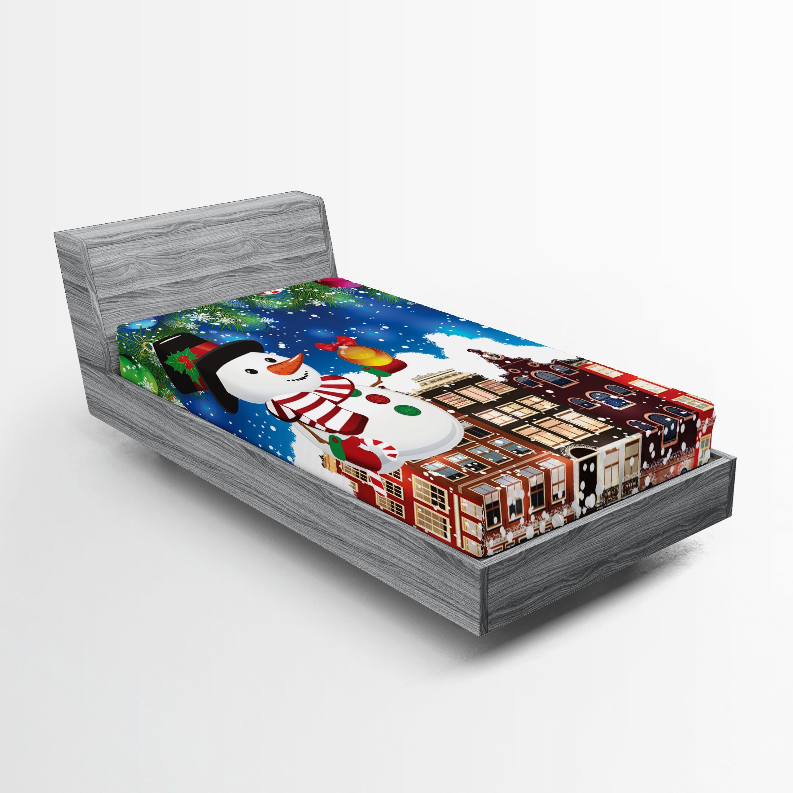 Abakuhaus Spannbettlaken Soft Dekorativer Stoff Bettwäsche Rund-um Elastisc günstig online kaufen