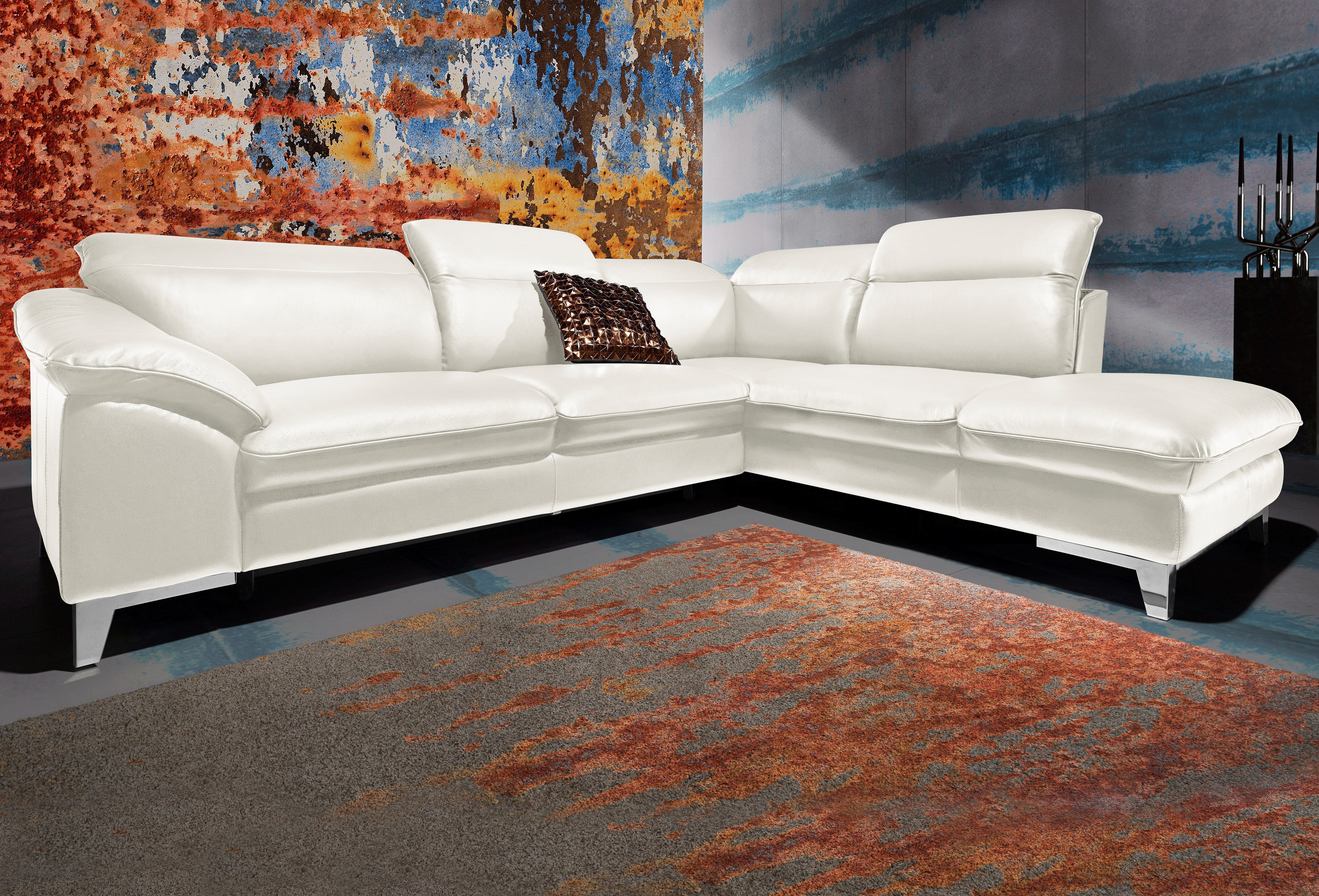 COTTA Polstergarnitur Teresa L-Form, (Set), Set bestehend aus: Ecksofa mit günstig online kaufen