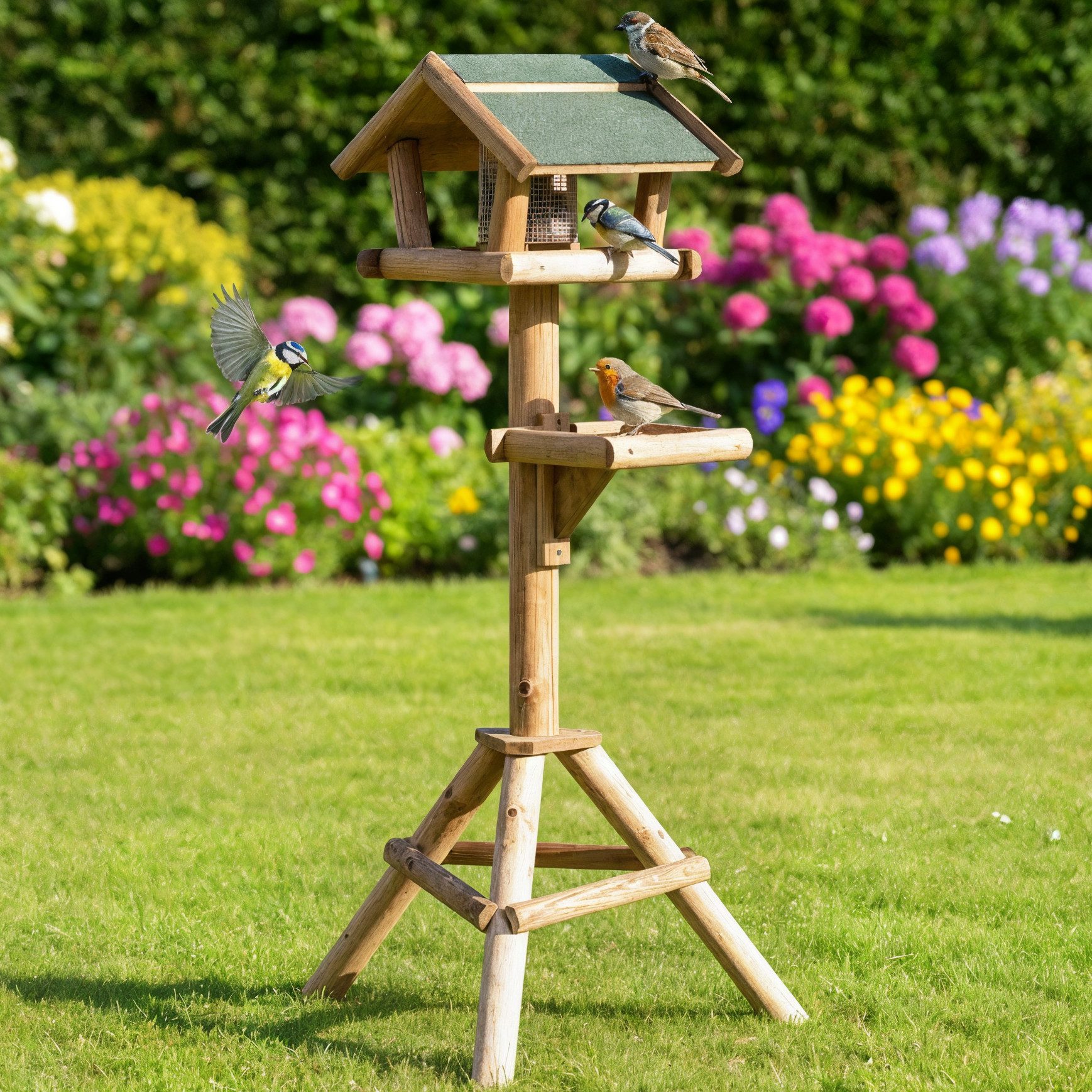 Zooprinz Vogelhaus XXL mit Ständer Wetterfest, günstig online kaufen