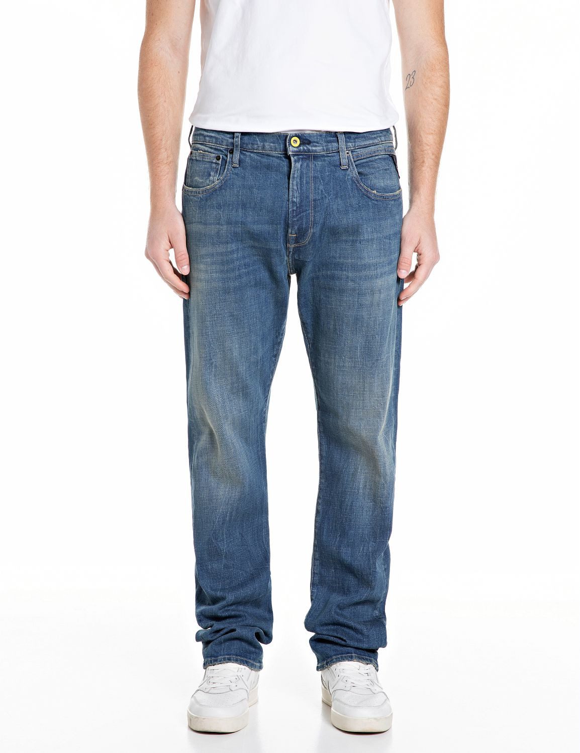 Replay Straight-Jeans Aideen im 5-Pocket-Stil günstig online kaufen