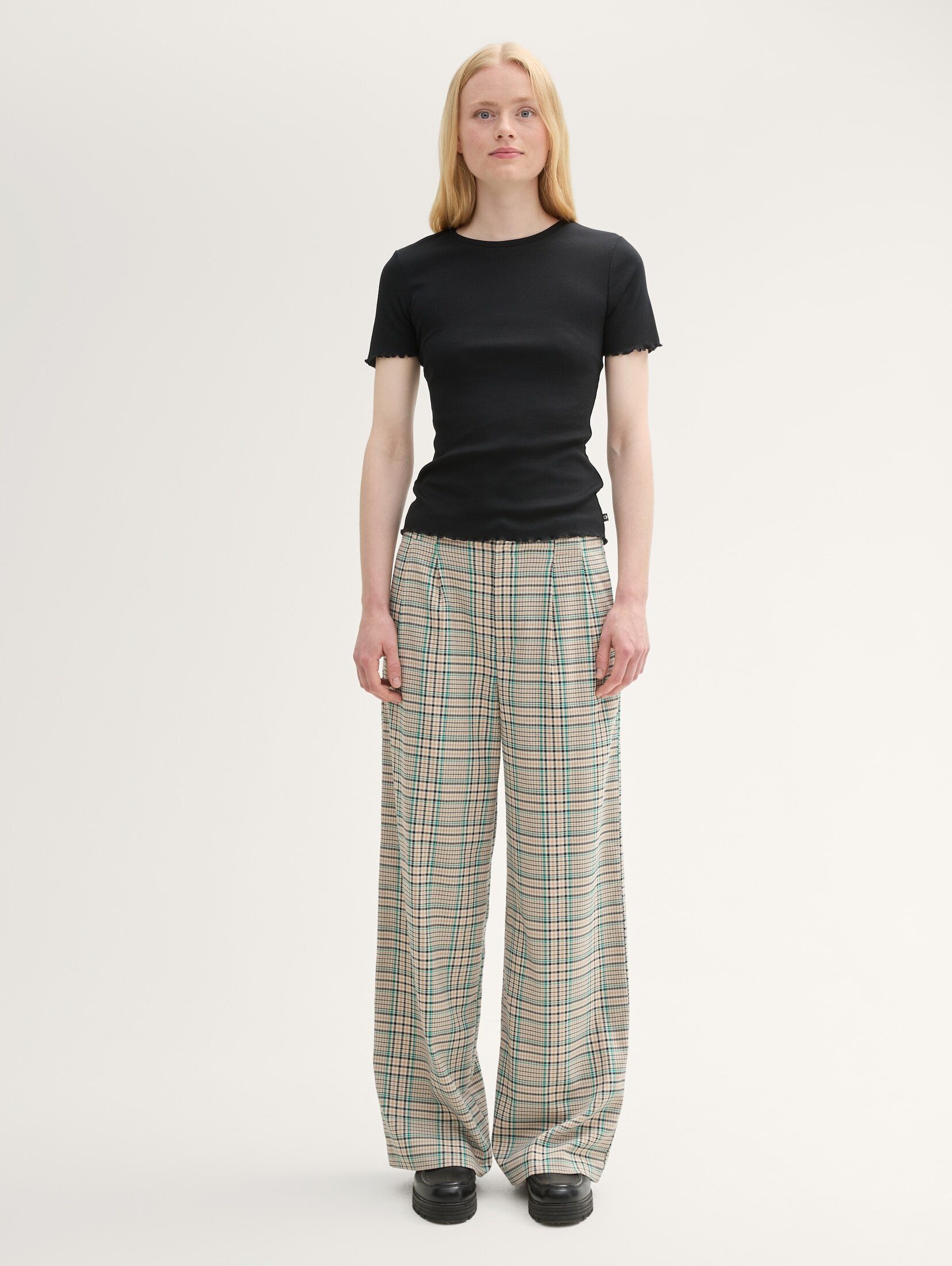 TOM TAILOR Denim Stoffhose Wide Leg günstig online kaufen
