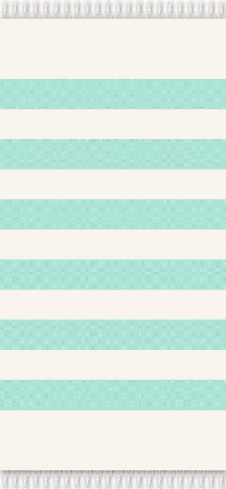 TOM TAILOR HOME Hamamtuch Stripe, Hamam Frottier (1-St), 90x180 cm,  gestreift, mit Fransen, ideal als Strandtuch, Pflegeleichtes Material und  trocknergeeignet