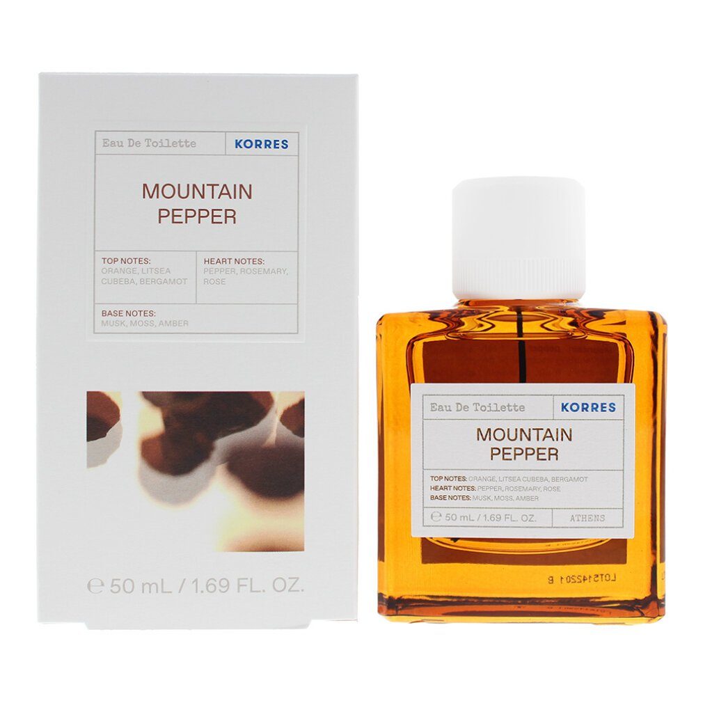 Korres Eau de Toilette Mountain Pepper Eau De Toilette 50ml