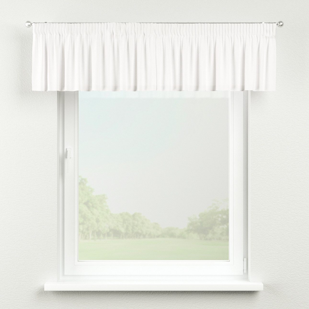 Kurzgardine mit Kräuselband, marinenblau , 130 x 40 cm, Cotton Panama (702- günstig online kaufen