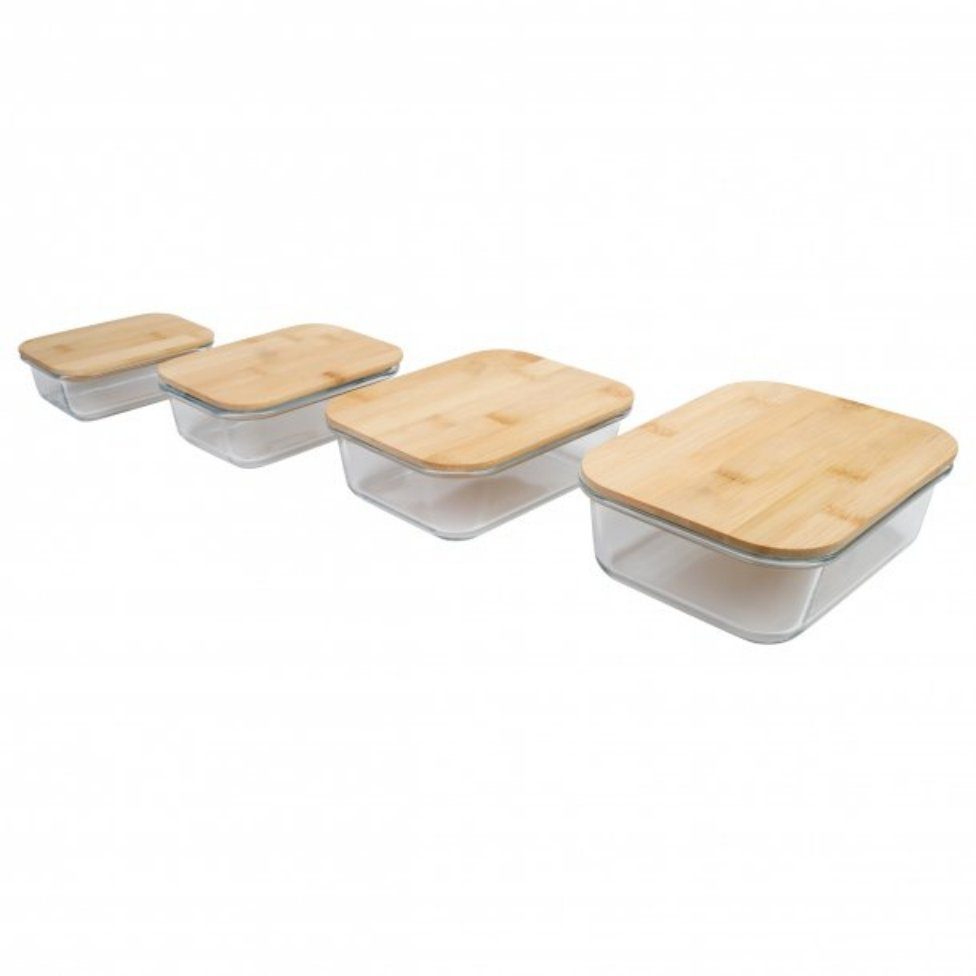 Frischhaltedose Frischhaltedose, Glas, 4er-Set 133785
