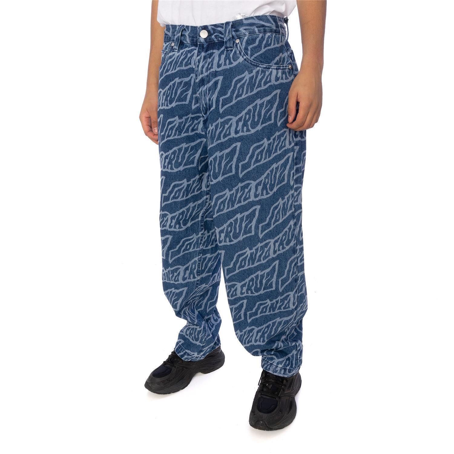Santa Cruz Loose-fit-Jeans Hose Santa Cruz Big Pants (1-tlg) „Creep Repeat“ - Print