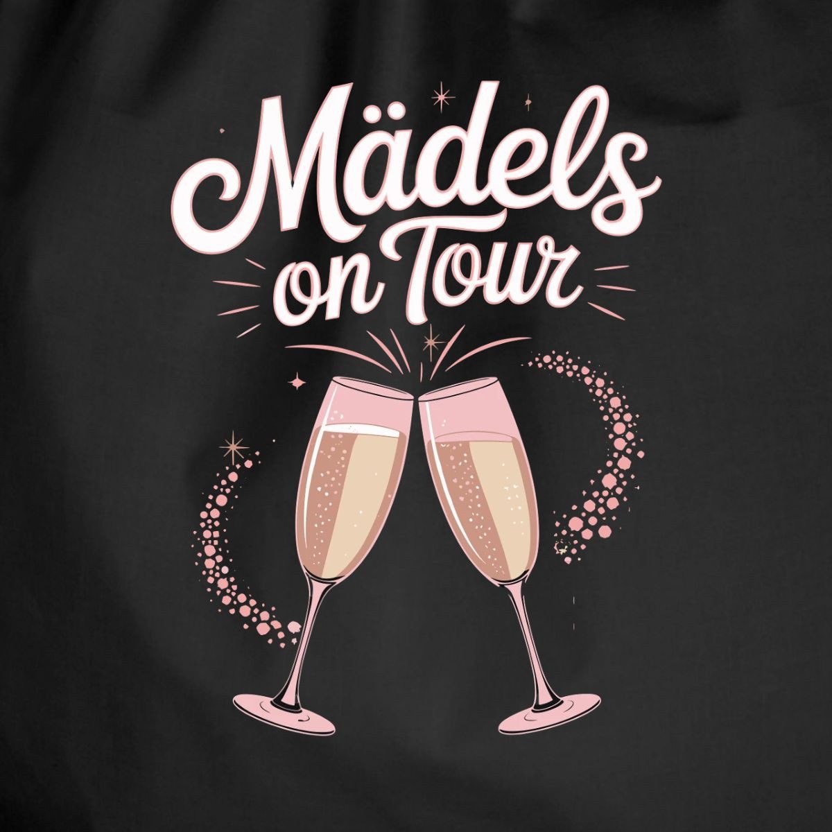 Spreadshirt Turnbeutel JGA Frauen, Mädels On Tour Turnbeutel (1-tlg)