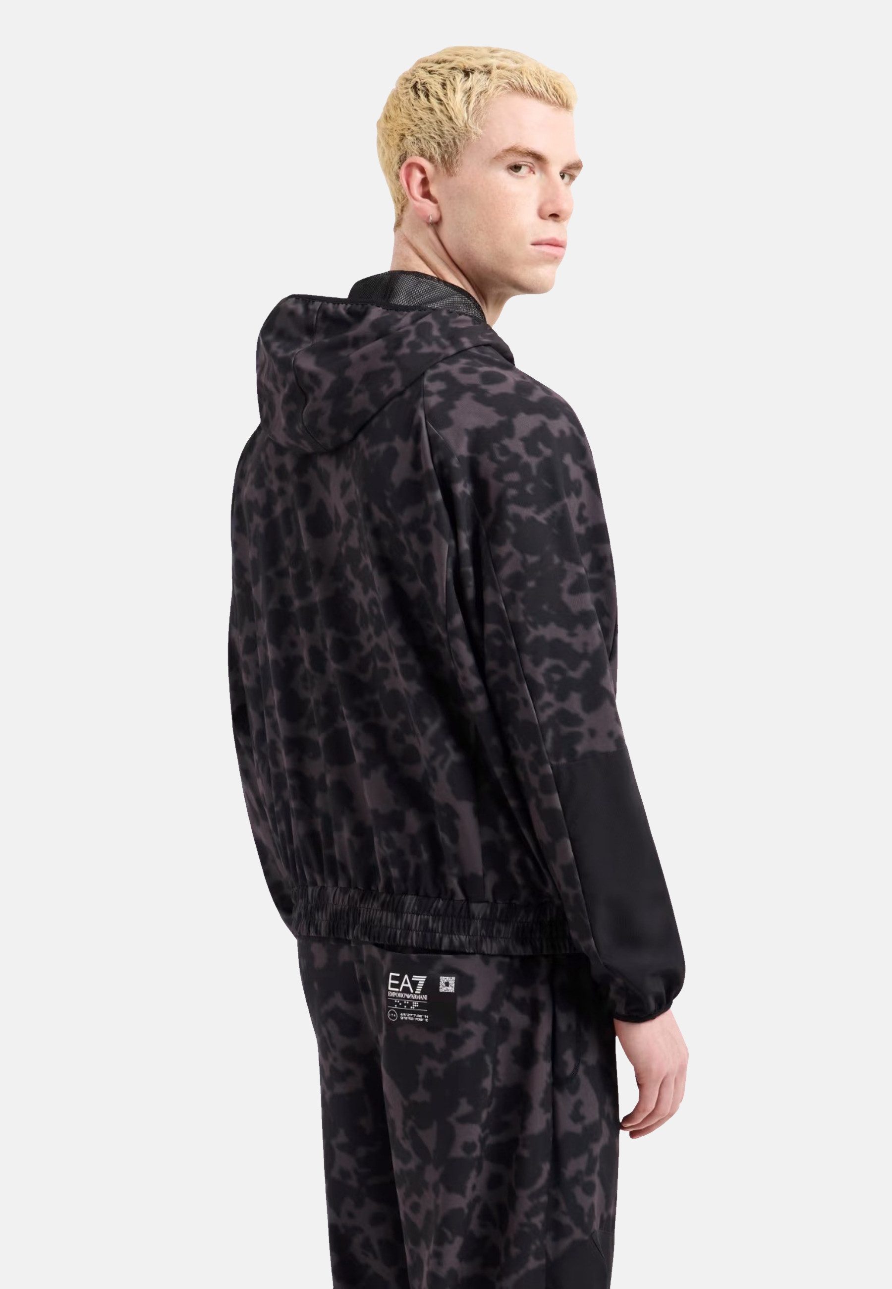 Emporio Armani Regenjacke Jacke Visibility Kapuzenjacke (1-St)