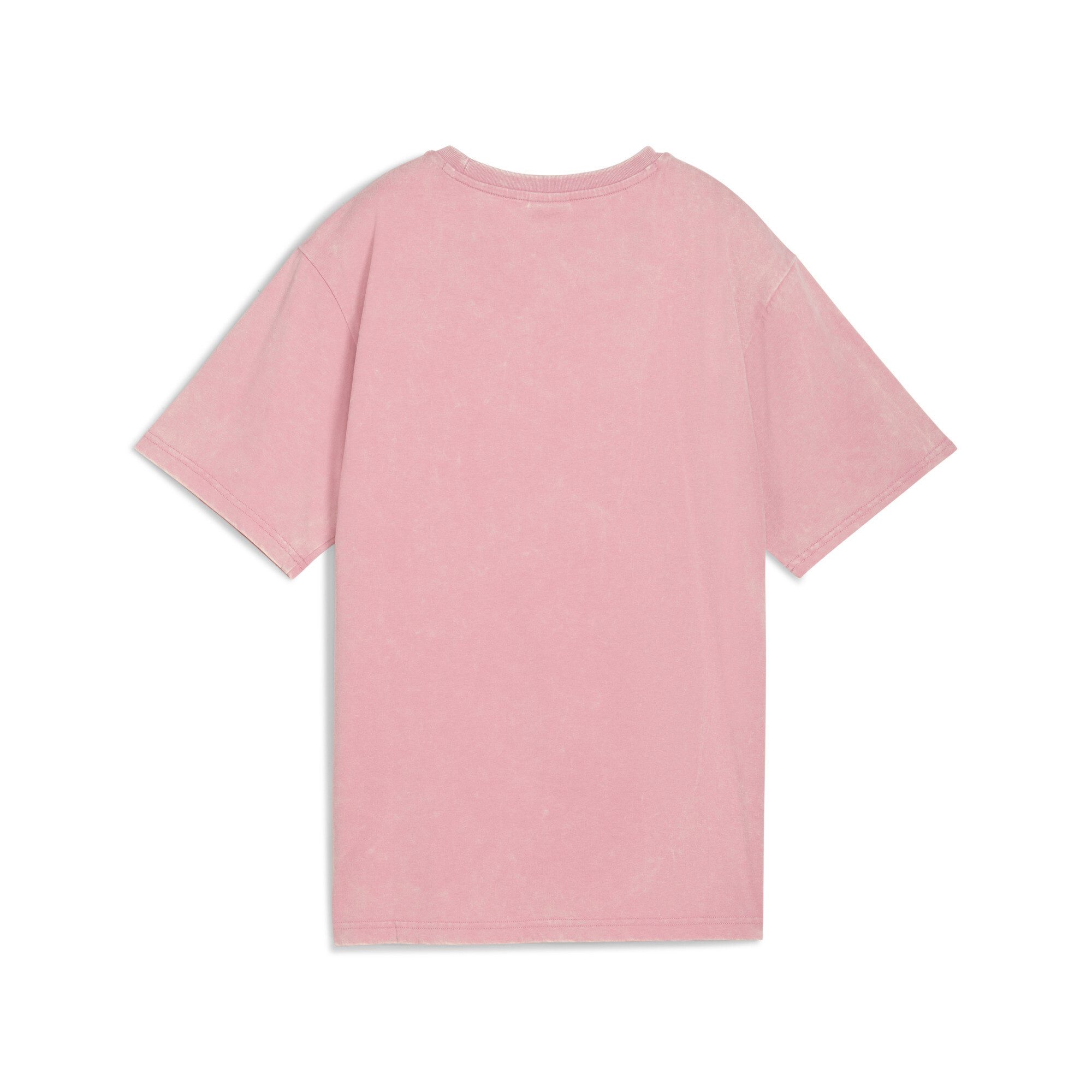 PUMA T-Shirt ESS ELEVATED RELAXED WASH TEE lockere Passform, Kurzarm, für Alltag, Rundhalsausschnitt