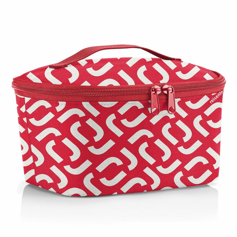 REISENTHEL® Aufbewahrungstasche coolerbag 2.5 S Signature L Red pocket