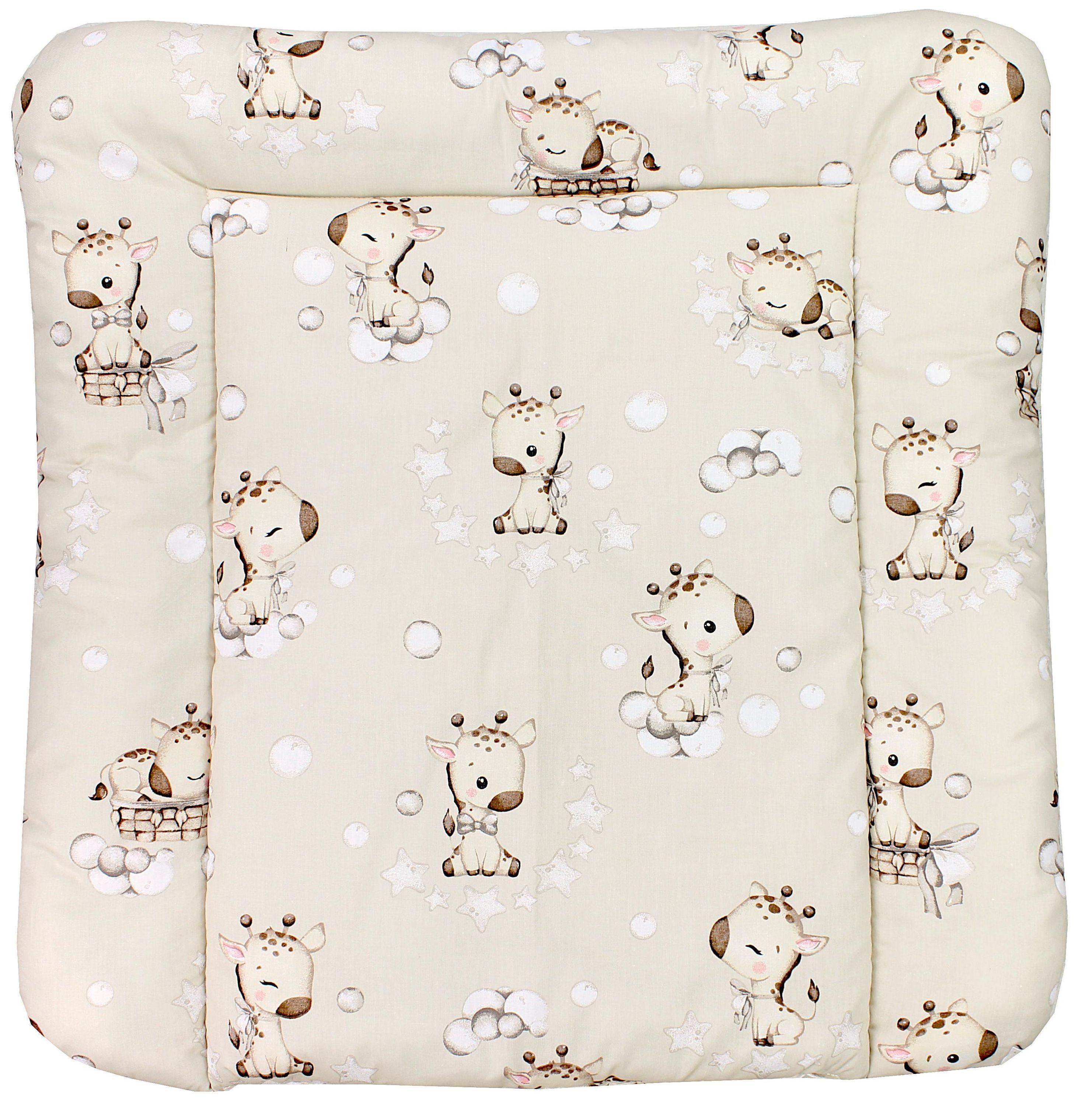 TupTam Wickelauflage TupTam Baby Wickeltischauflage mit Baumwollbezug Gemustert