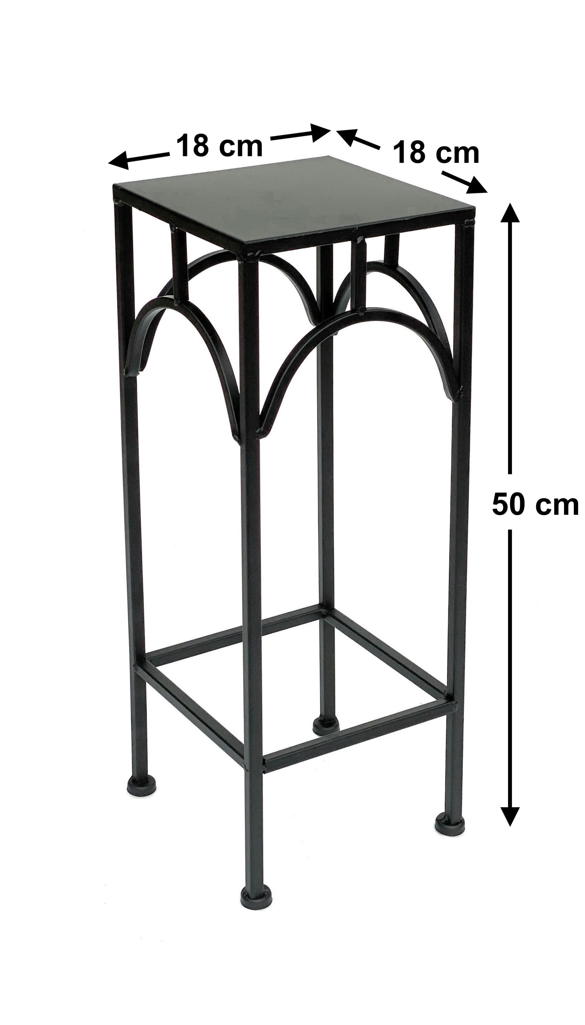 DanDiBo Blumenhocker Metall Schwarz Eckig 50 günstig online kaufen