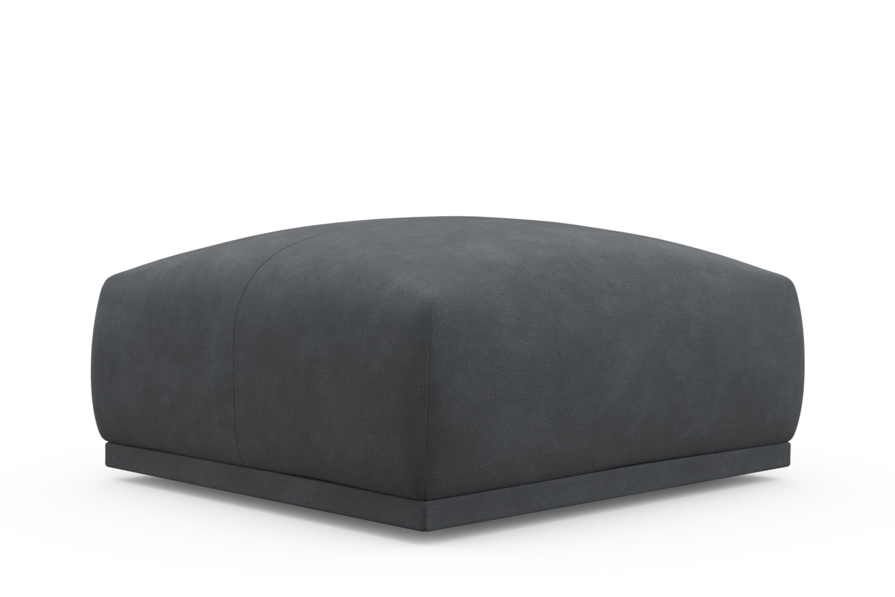 TRENDMANUFAKTUR Hocker Braga, mit hochwertigem Kaltschaum, günstig online kaufen