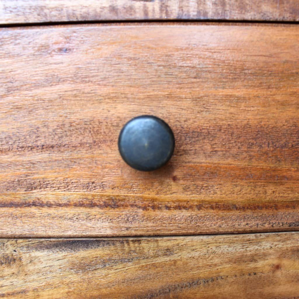 tinkaro Sideboard TEJAS Altholz Korbtisch Vintage günstig online kaufen