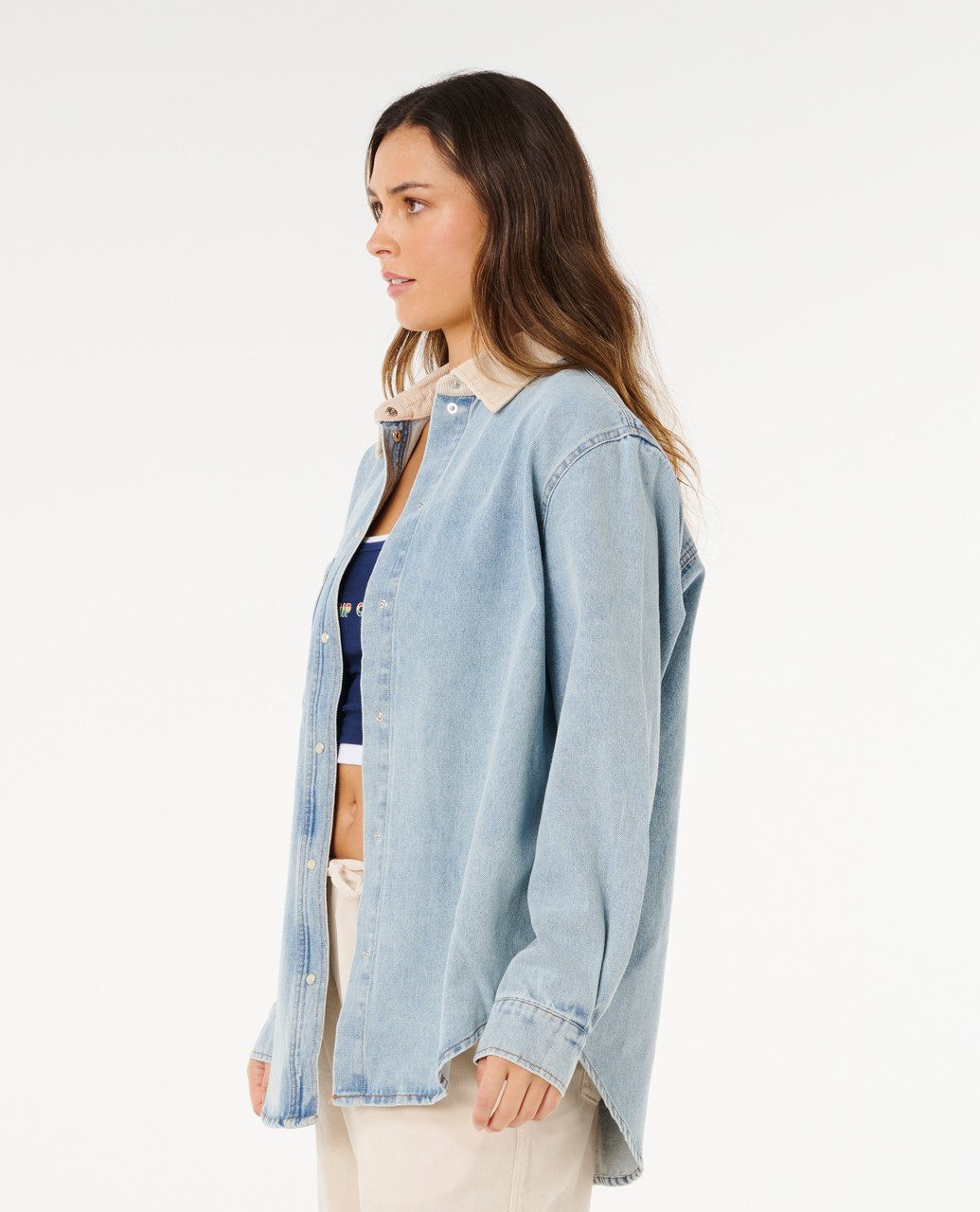 Rip Curl Jeanshemd Surf Side Relaxed Denim Hemd