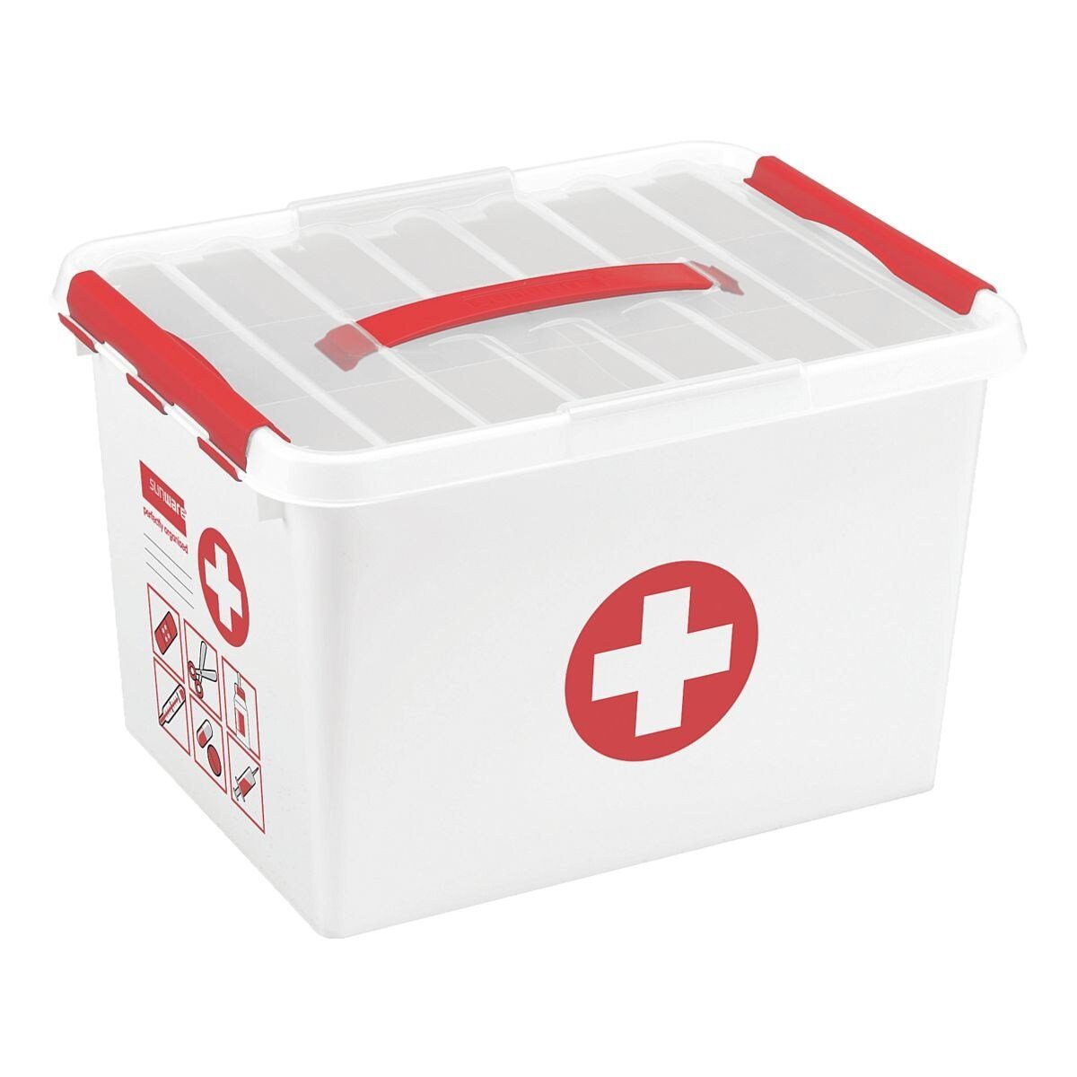 Sunware Aufbewahrungsbox First Aid, 22 Liter