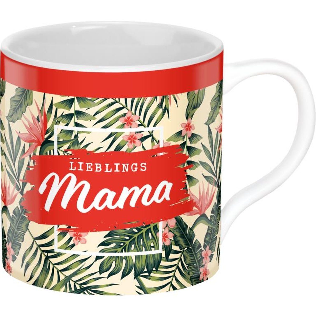 Sheepworld Tasse Auswahl Tasse Material: Sheepworld 47619 Kaffetasse Porzellan Mama Gruss, Tassenliebling Kaffeebecher